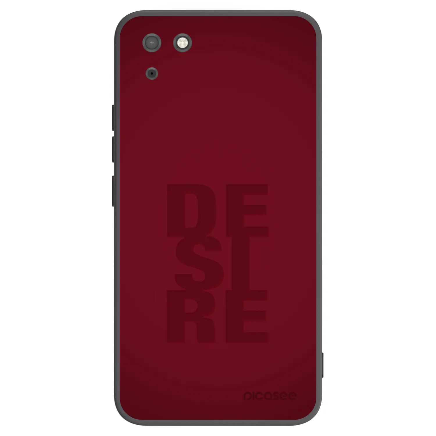 Picasee Μαύρη θήκη σιλικόνης για Huawei Y5P - Desire