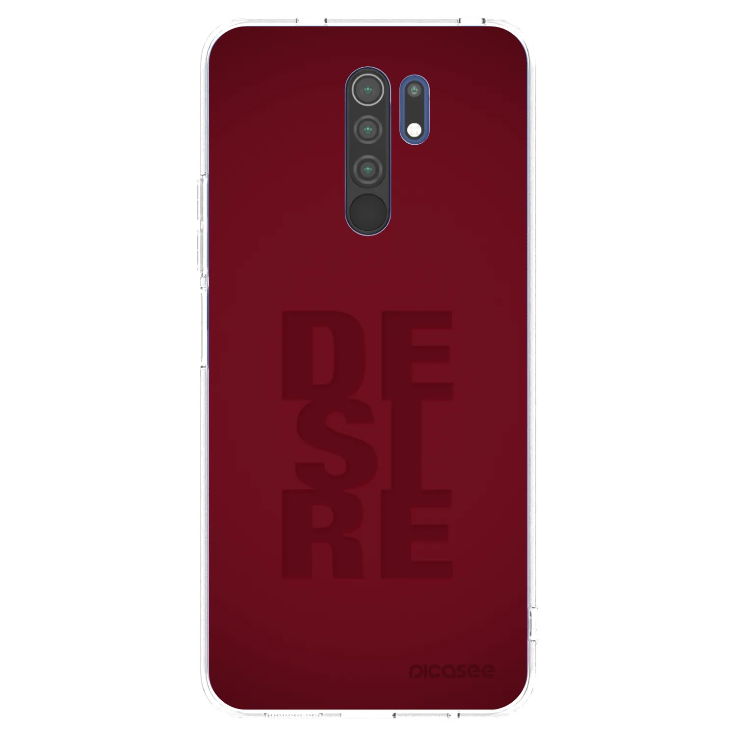 Picasee διαφανής θήκη σιλικόνης Xiaomi Redmi 9 - Desire