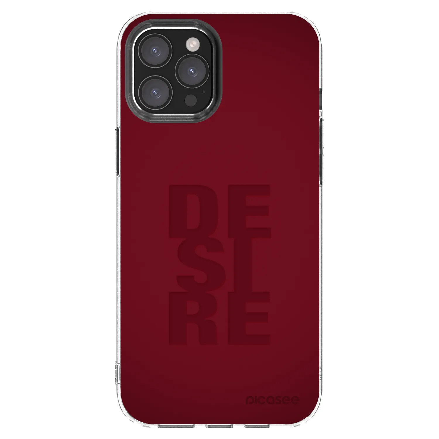 Picasee διαφανής θήκη σιλικόνης Apple iPhone 12 Pro Max - Desire