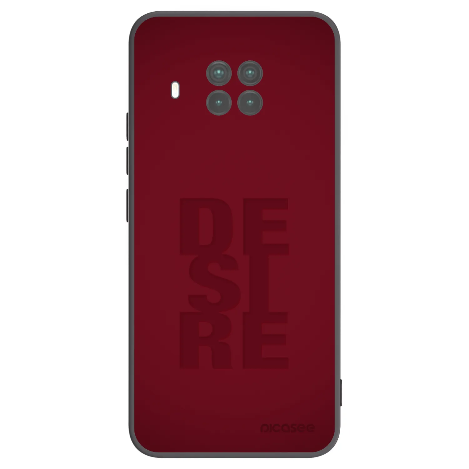 Picasee Μαύρη θήκη σιλικόνης για Xiaomi Mi 10T Lite - Desire