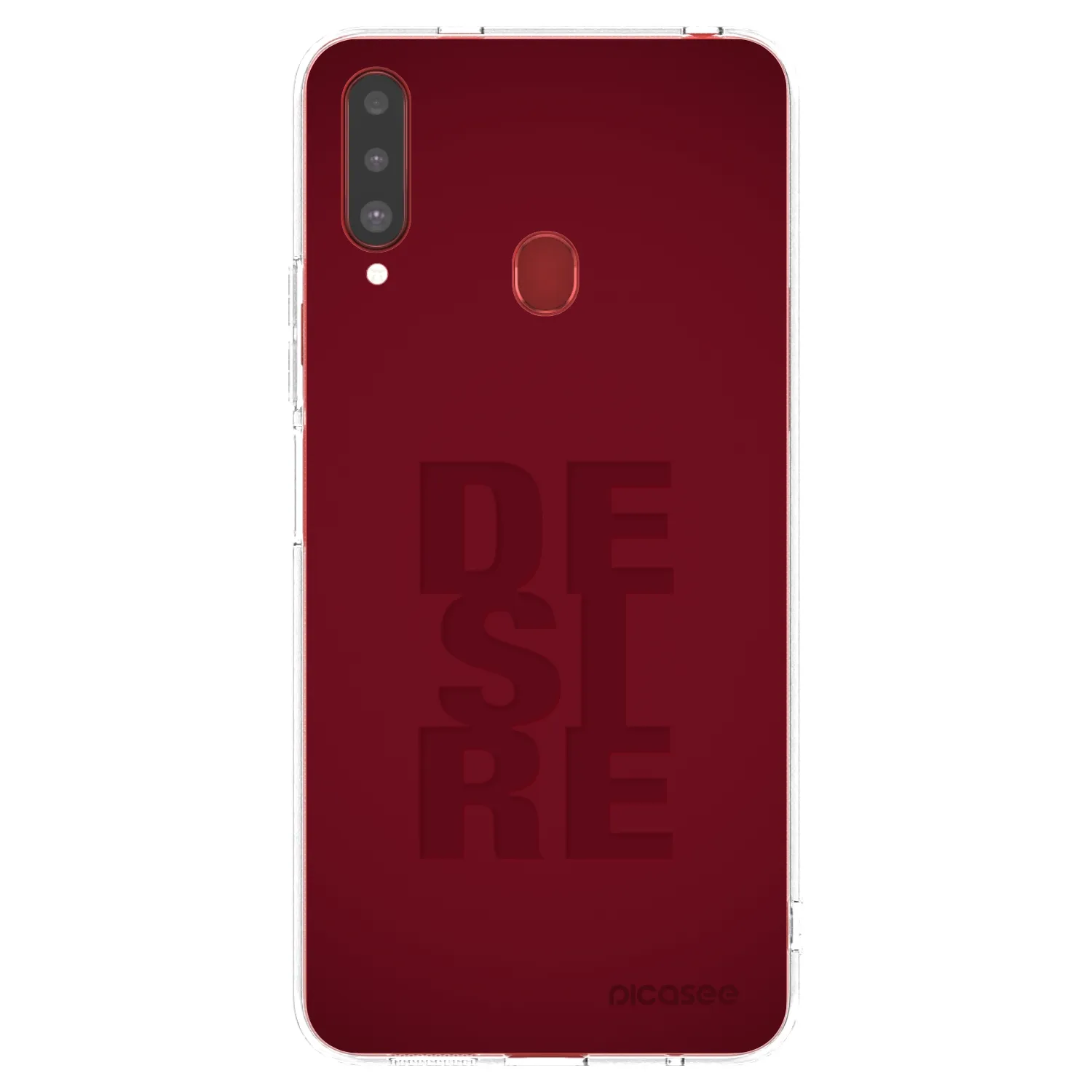 Picasee διαφανής θήκη σιλικόνης Samsung Galaxy A20s - Desire