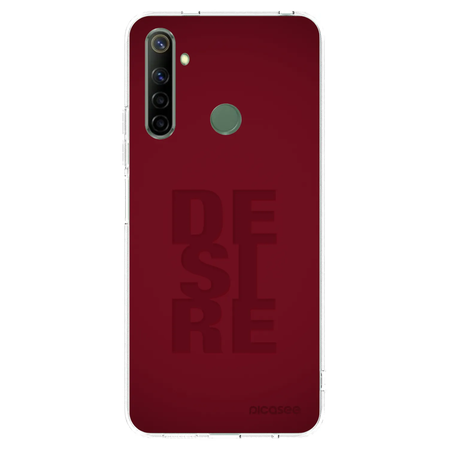 Picasee διαφανής θήκη σιλικόνης Realme 6i - Desire