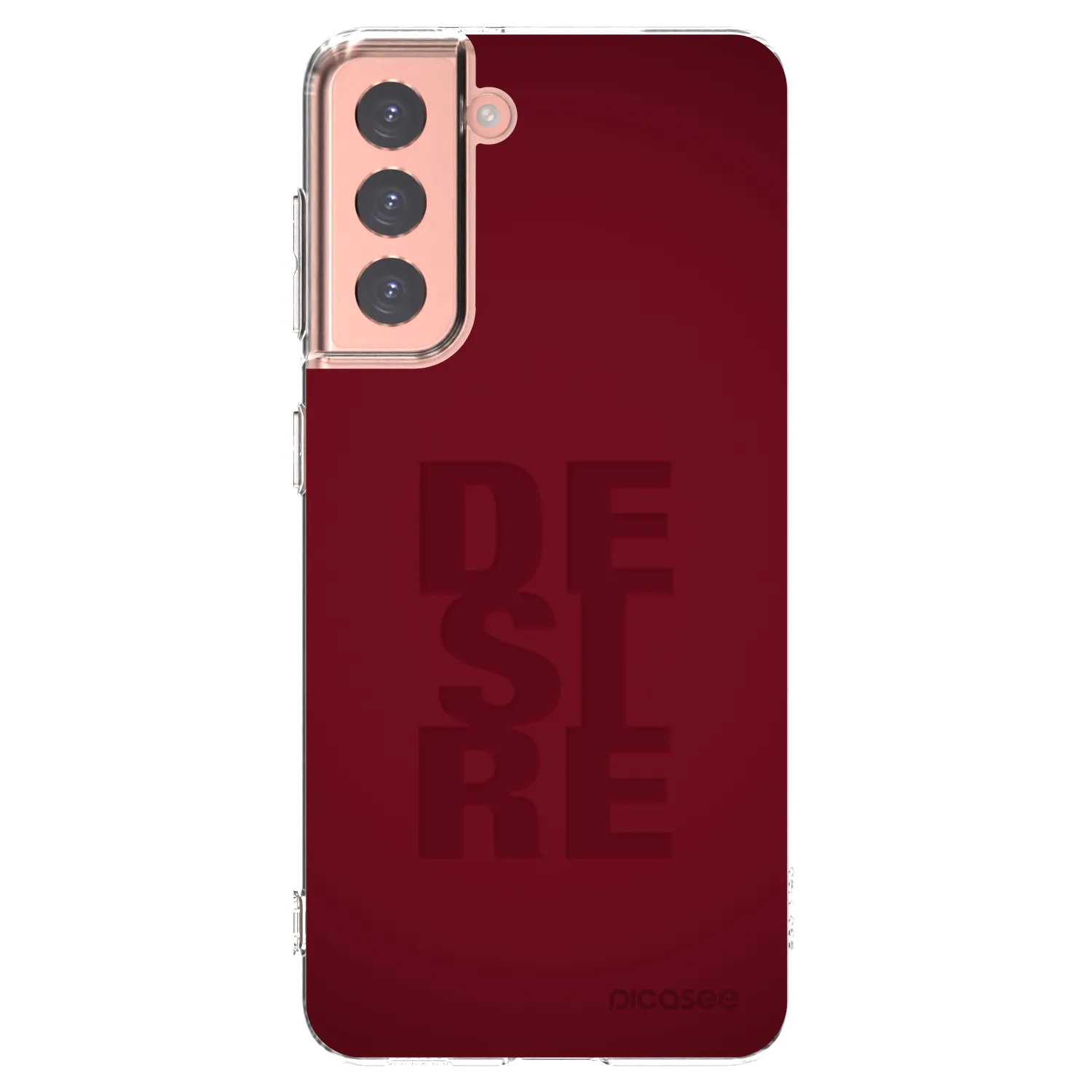Picasee διαφανής θήκη σιλικόνης Samsung Galaxy S21 5G G991B - Desire