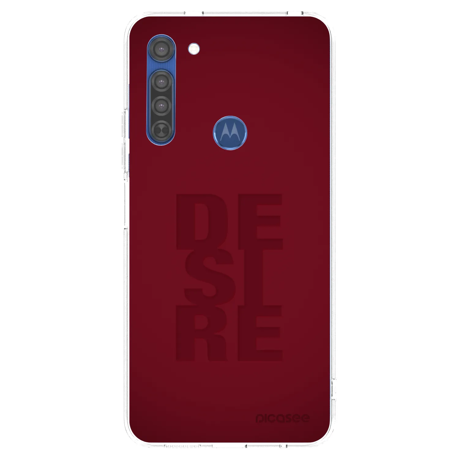 Picasee διαφανής θήκη σιλικόνης Motorola Moto G8 - Desire