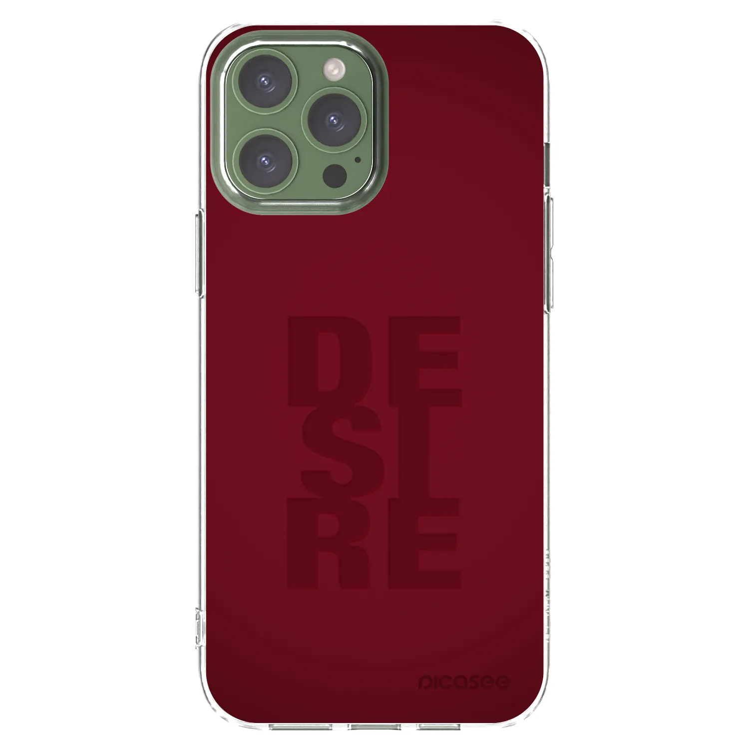 Picasee διαφανής θήκη σιλικόνης Apple iPhone 13 Pro Max - Desire