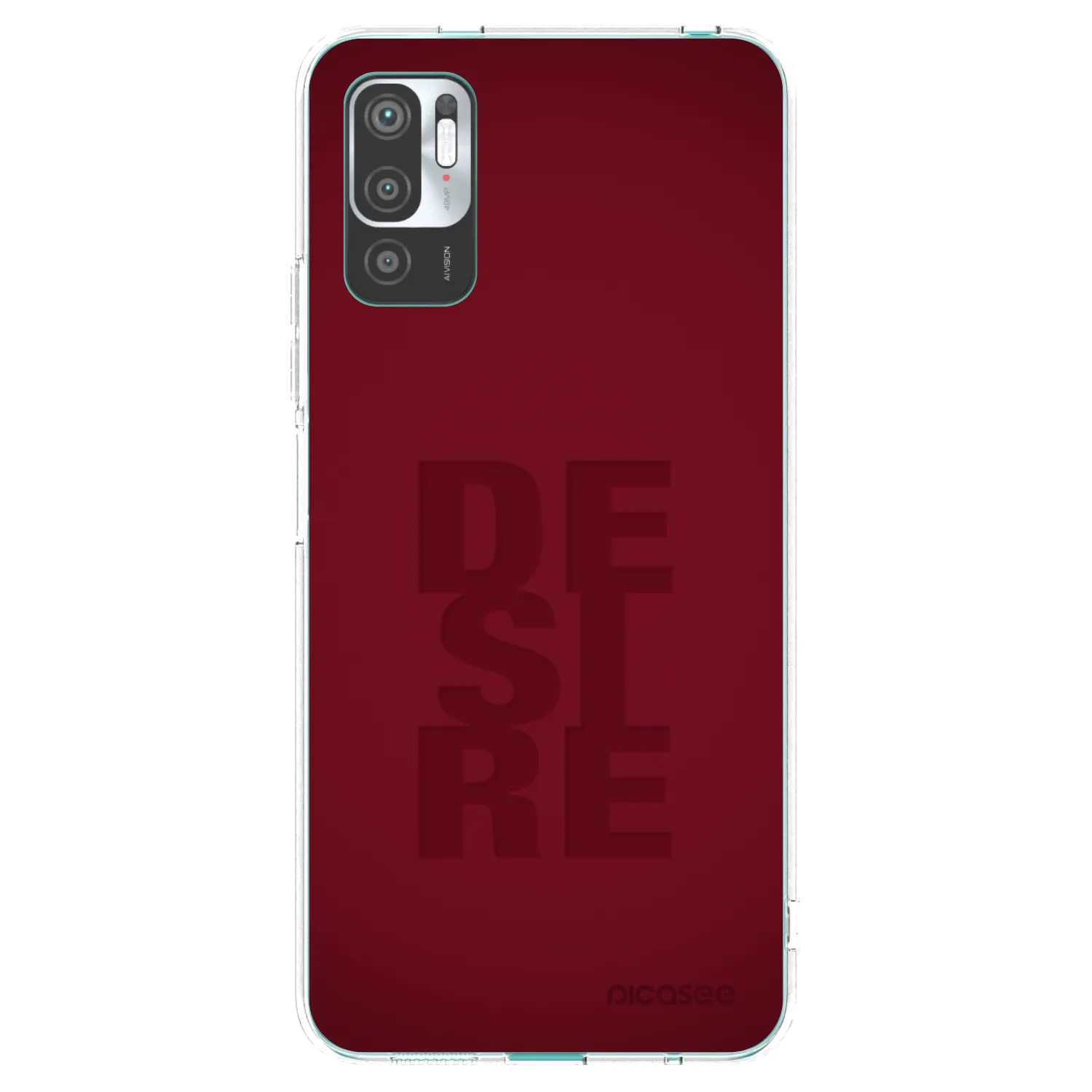 Picasee διαφανής θήκη σιλικόνης Xiaomi Redmi Note 10 5G - Desire