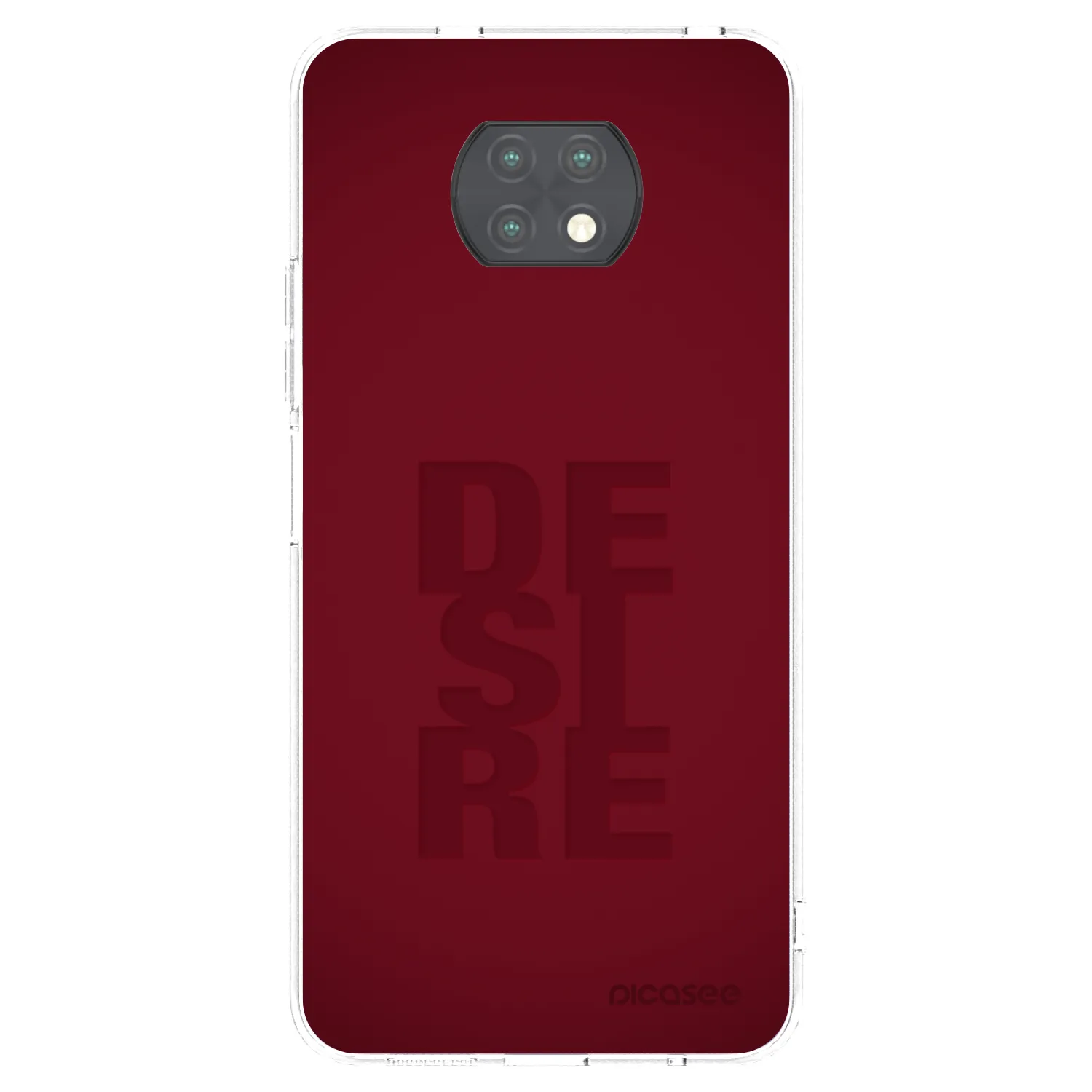 Picasee διαφανής θήκη σιλικόνης Xiaomi Redmi Note 9T - Desire