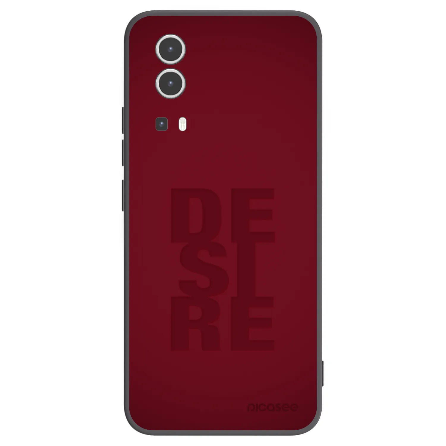 Picasee Μαύρη θήκη σιλικόνης για Vivo Y72 5G - Desire