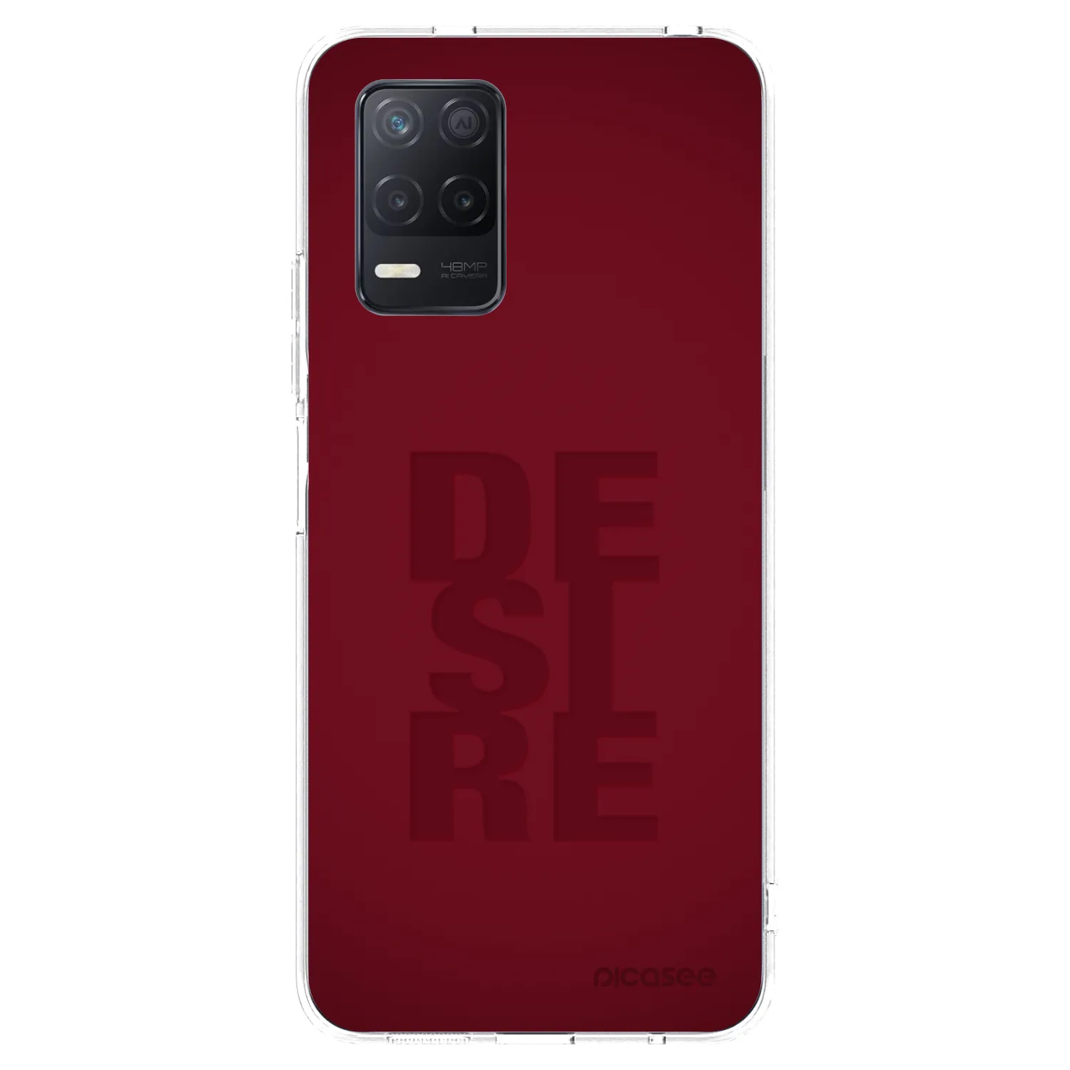Picasee διαφανής θήκη σιλικόνης Realme 8 5G - Desire