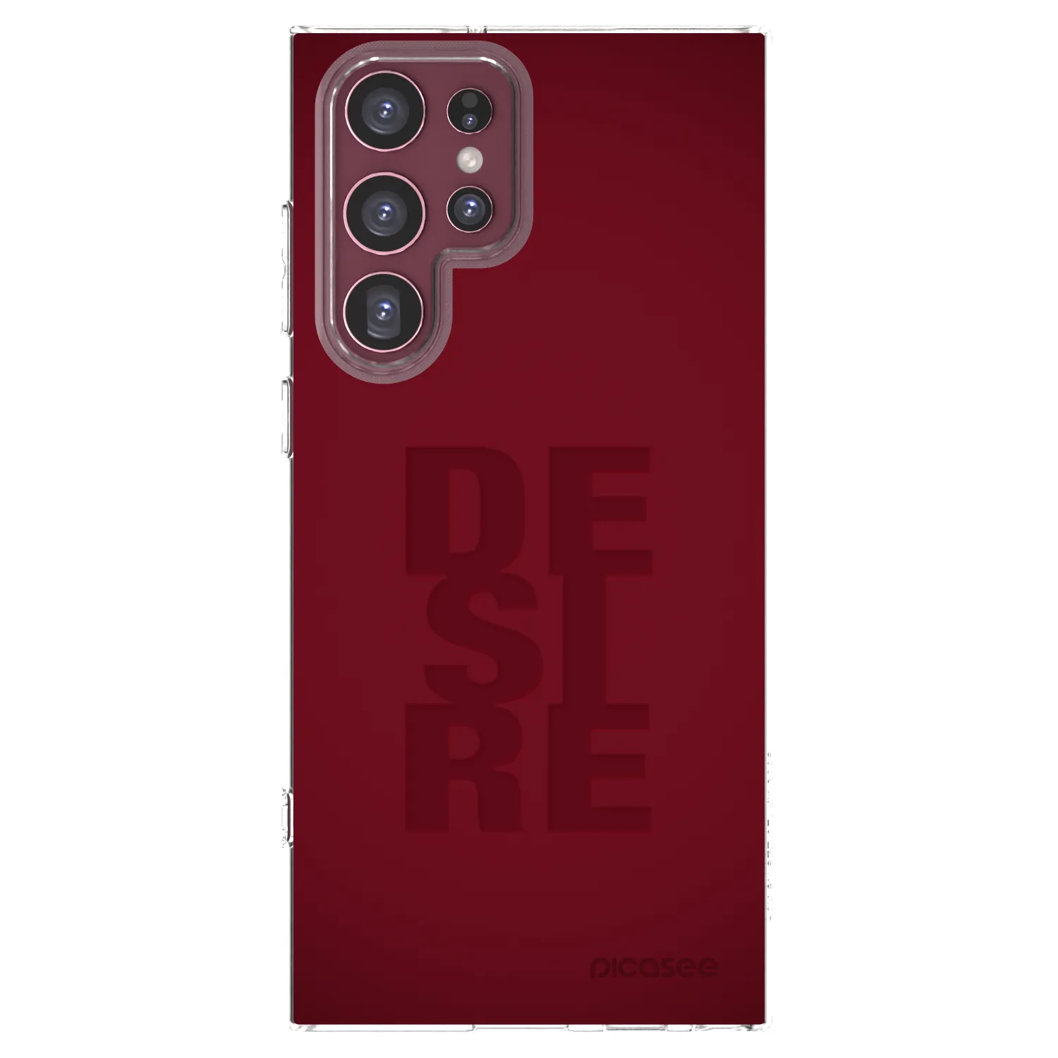 Picasee διαφανής θήκη σιλικόνης Samsung Galaxy S22 Ultra 5G - Desire