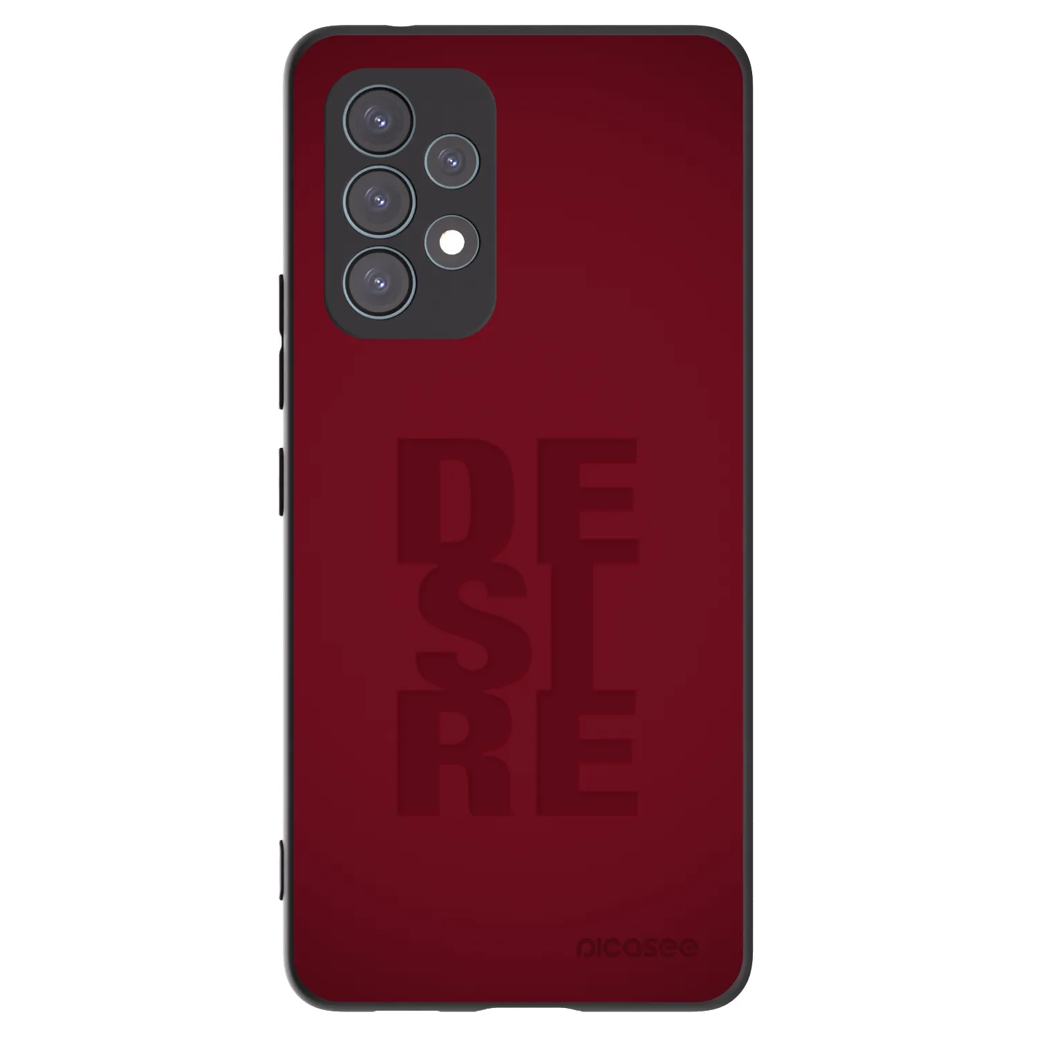 Picasee Μαύρη θήκη σιλικόνης για Samsung Galaxy A53 5G A536 - Desire