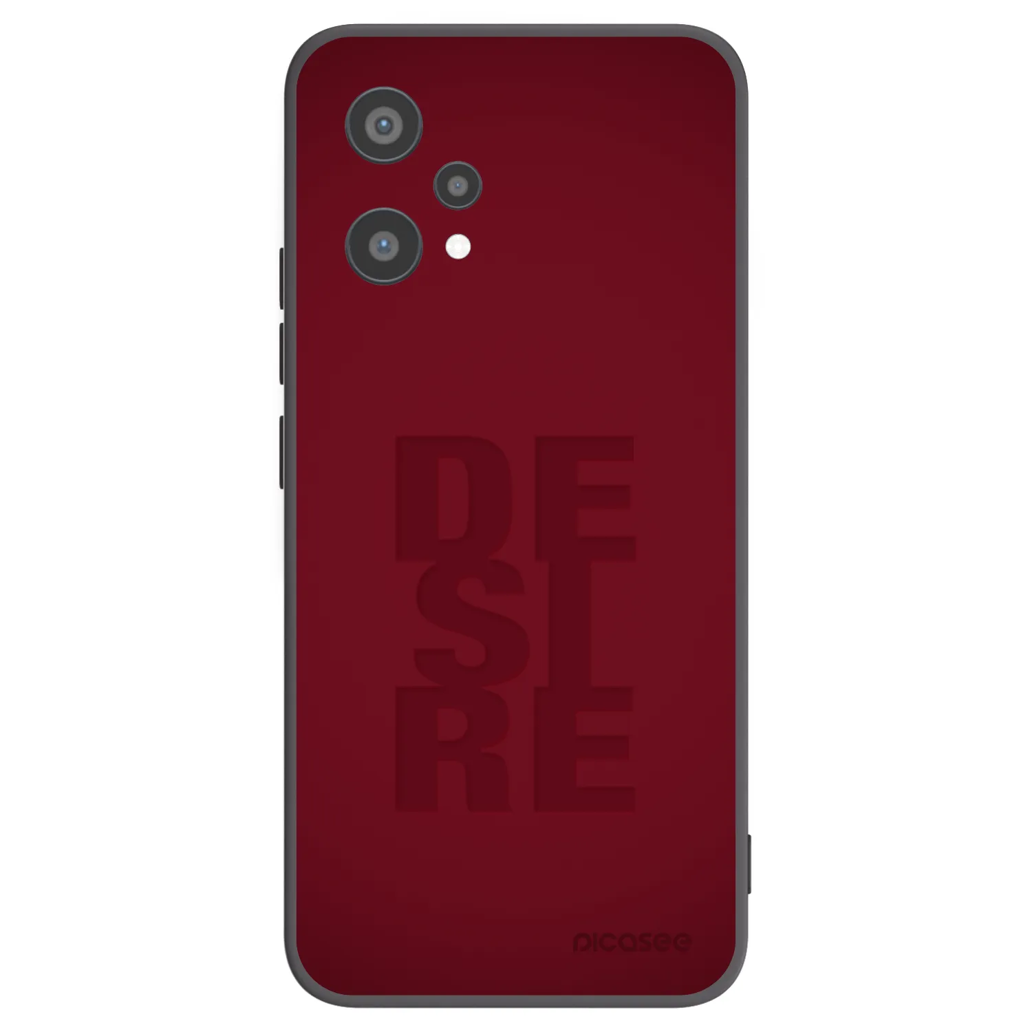 Picasee Μαύρη θήκη σιλικόνης για Realme 9 Pro 5G - Desire