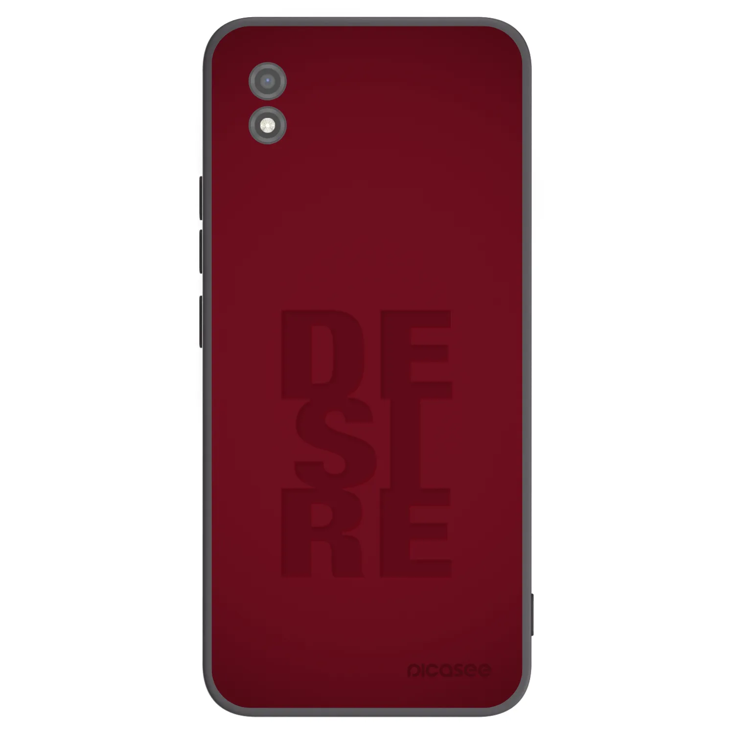 Picasee Μαύρη θήκη σιλικόνης για Realme C11 (2021) - Desire