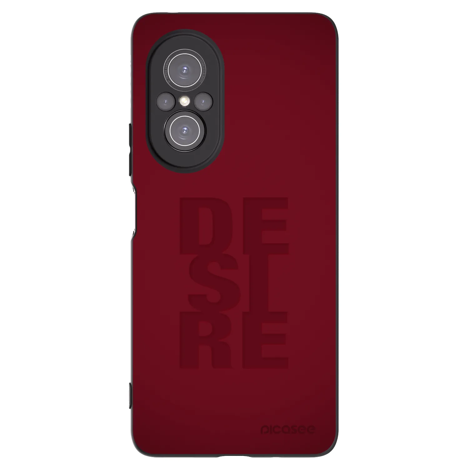 Picasee Μαύρη θήκη σιλικόνης για Huawei Nova 9 SE - Desire