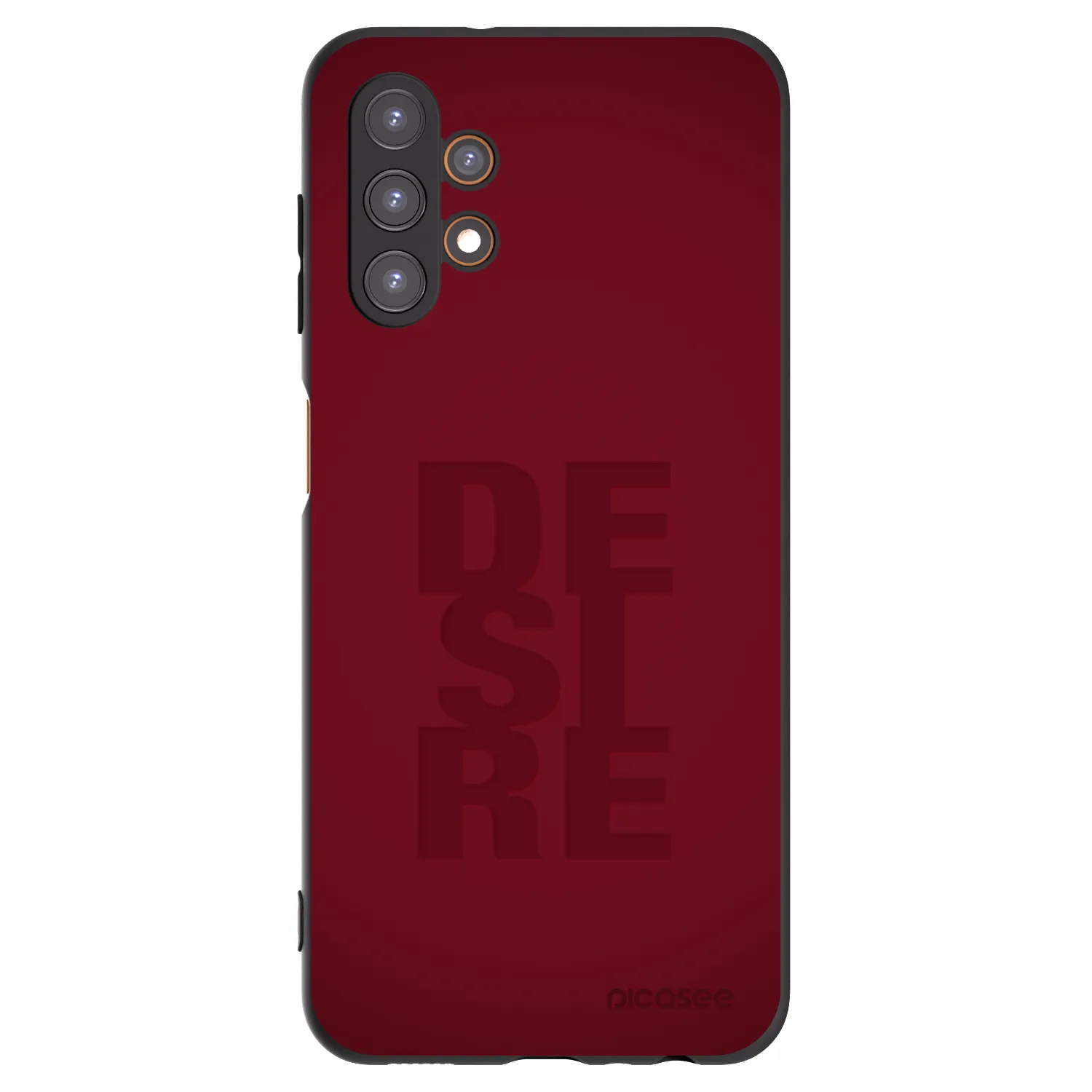 Picasee Μαύρη θήκη σιλικόνης για Samsung Galaxy A13 4G A135 - Desire