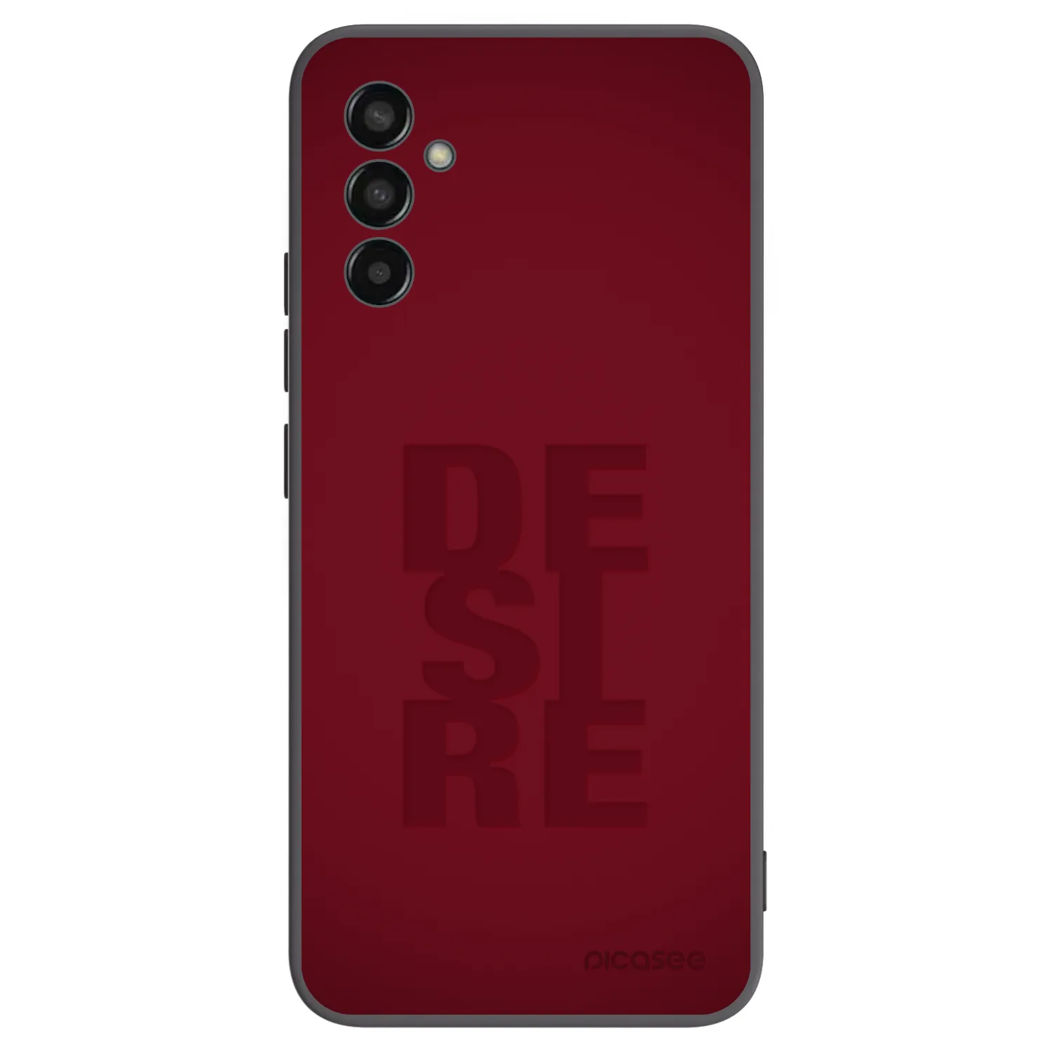 Picasee Μαύρη θήκη σιλικόνης για Samsung Galaxy M13 M135F - Desire