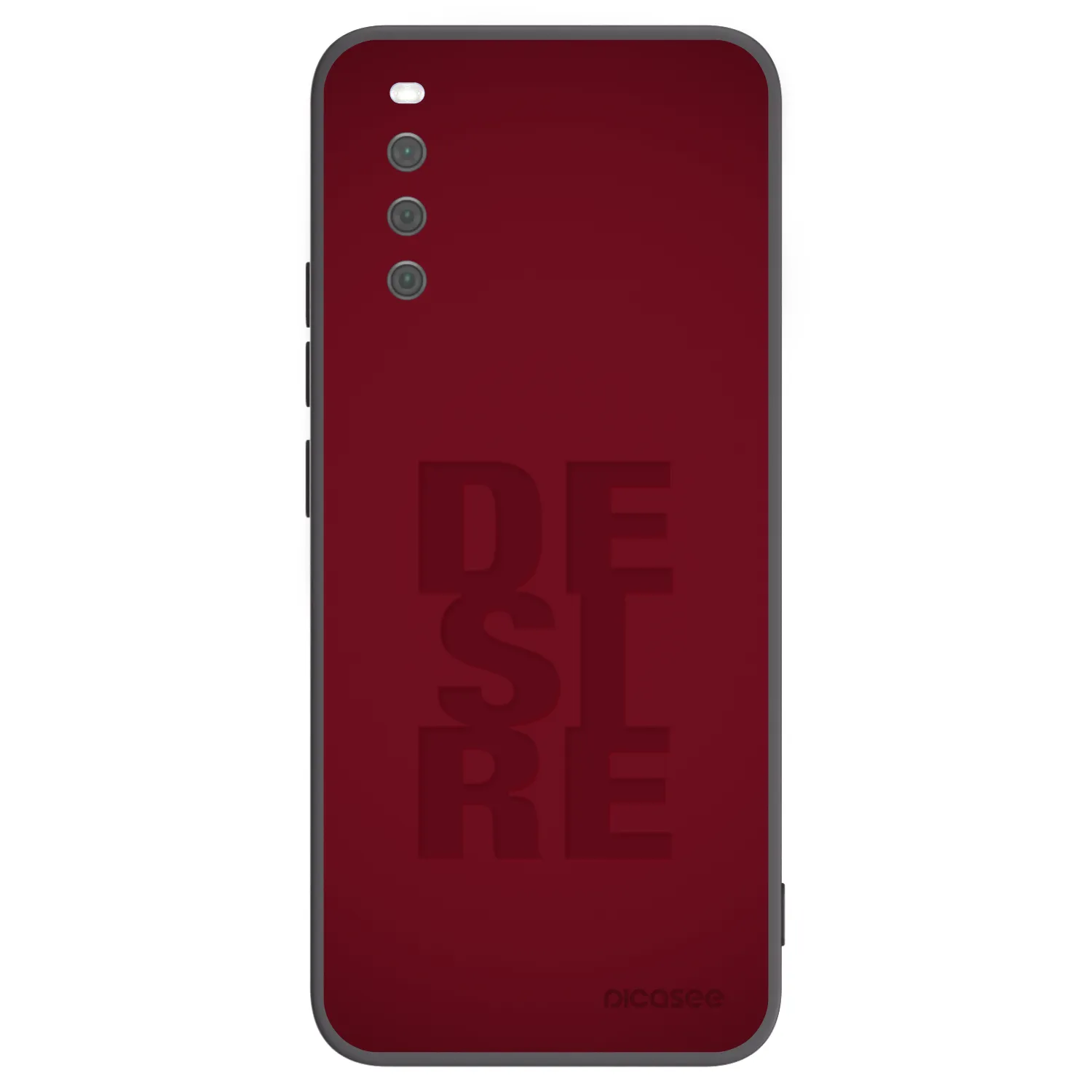 Picasee Μαύρη θήκη σιλικόνης για Sony Xperia 10 III - Desire