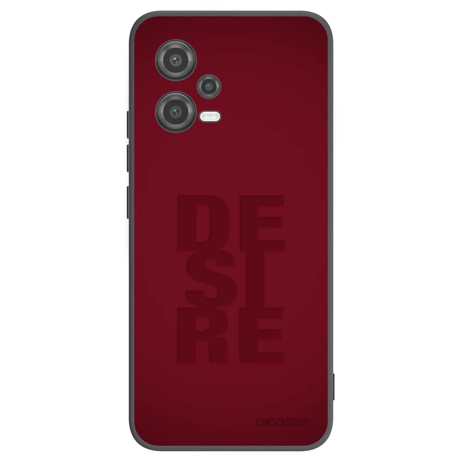 Picasee Μαύρη θήκη σιλικόνης για Xiaomi Poco X5 - Desire