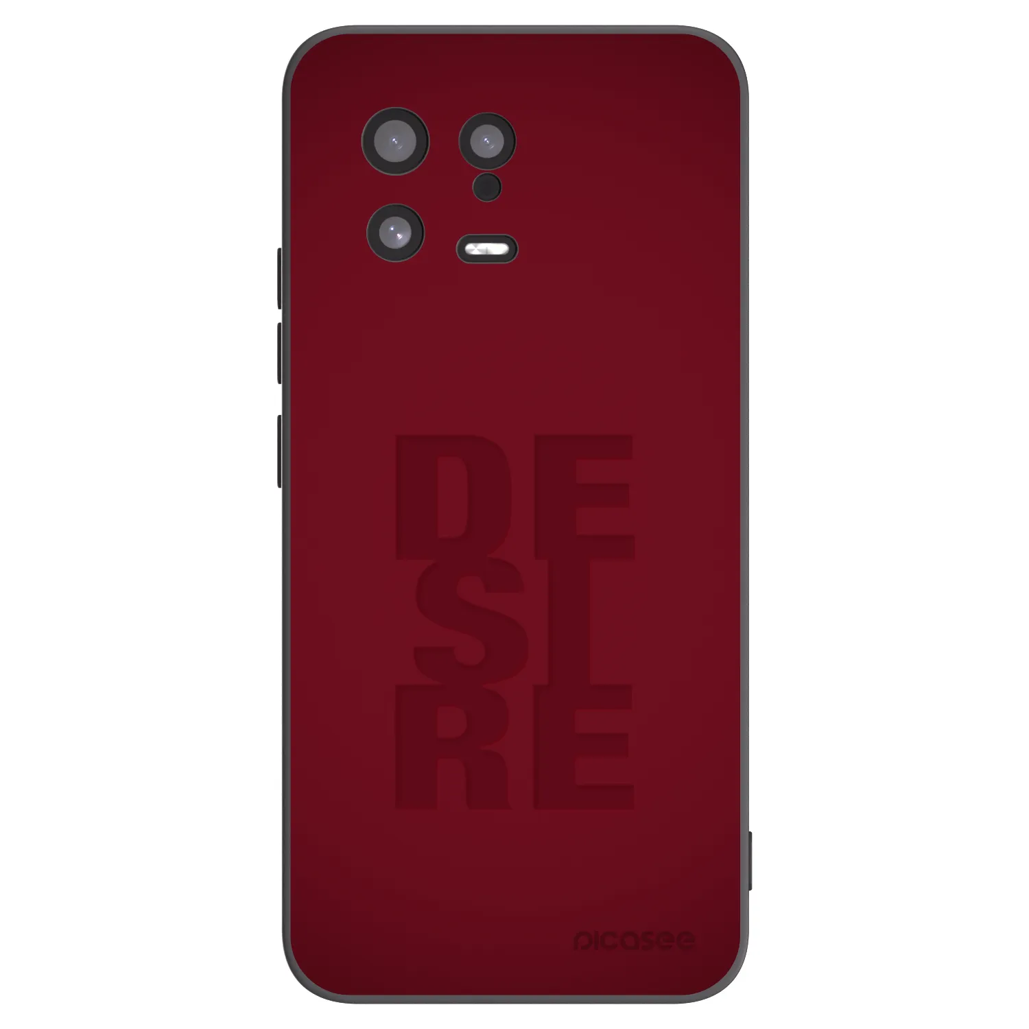 Picasee Μαύρη θήκη σιλικόνης για Xiaomi 13 - Desire