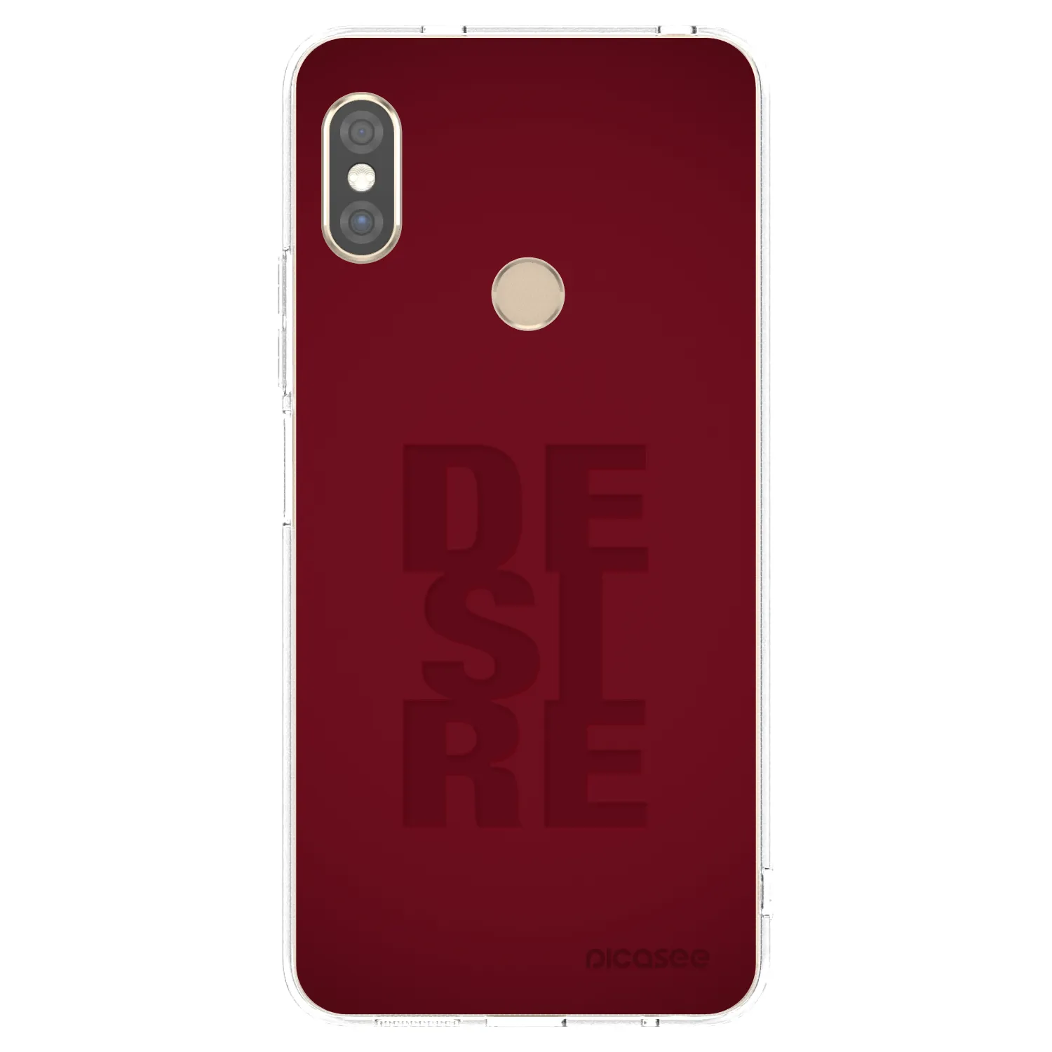 Picasee διαφανής θήκη σιλικόνης Xiaomi Redmi Note 5 Global - Desire