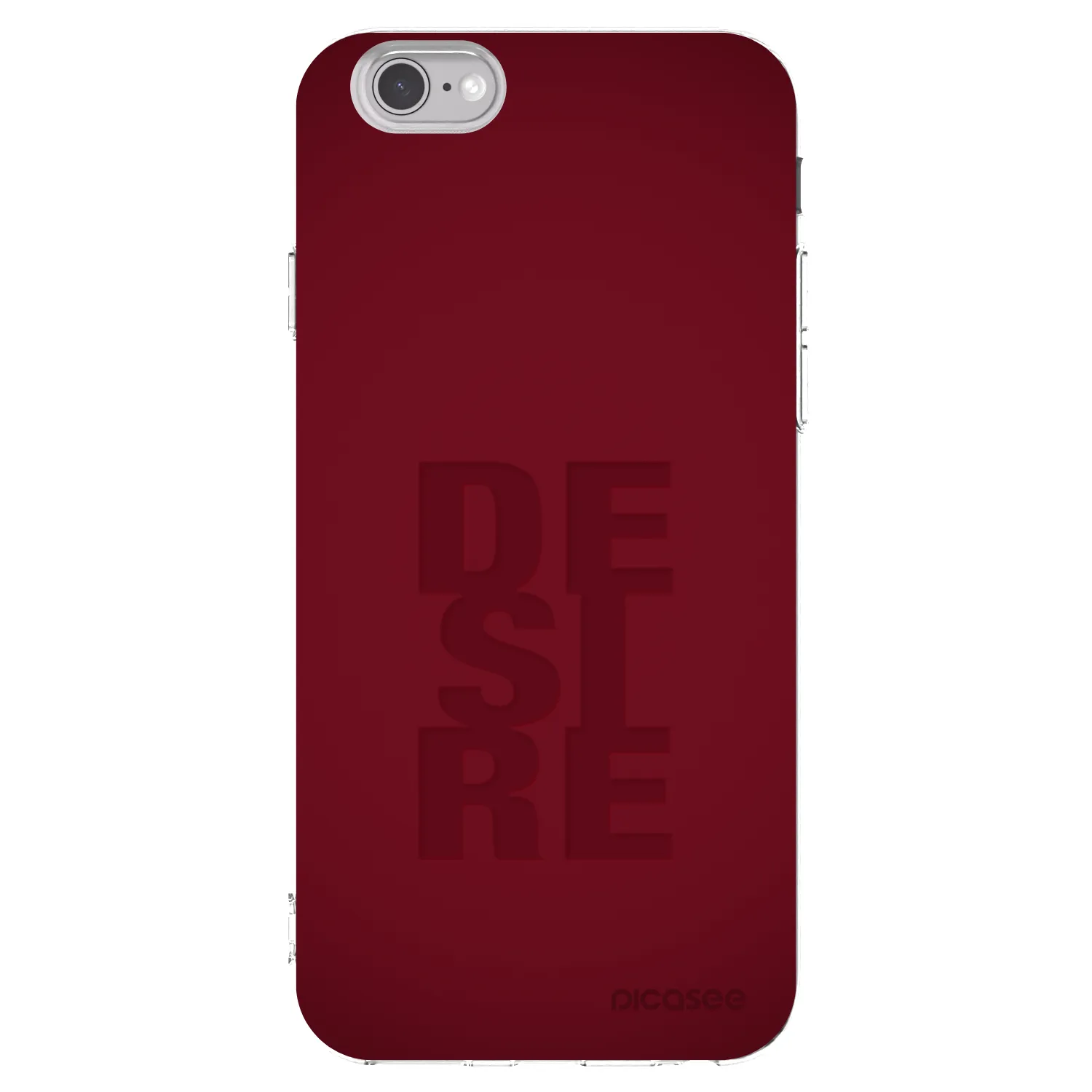 Picasee διαφανής θήκη σιλικόνης Apple iPhone 6/6S - Desire