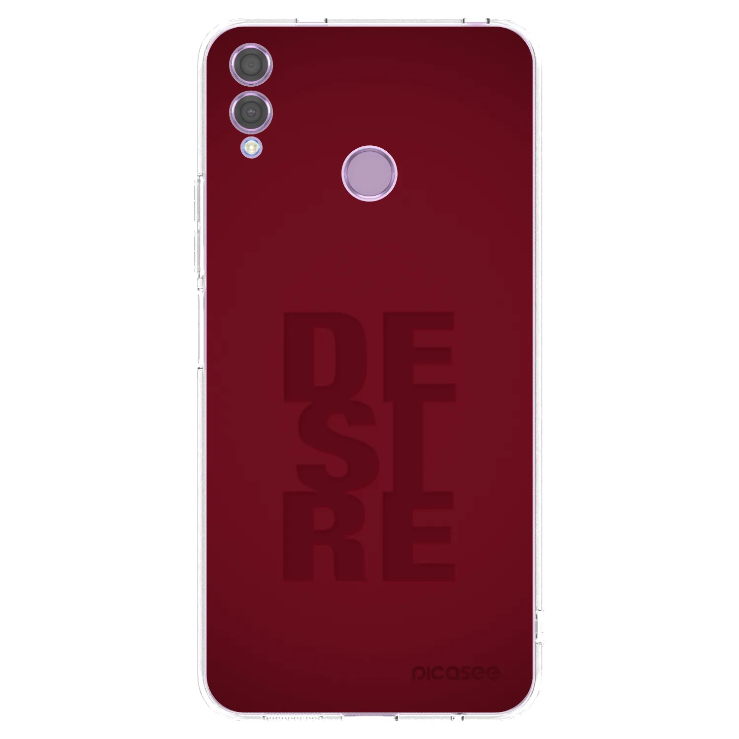 Picasee διαφανής θήκη σιλικόνης Honor 8X - Desire