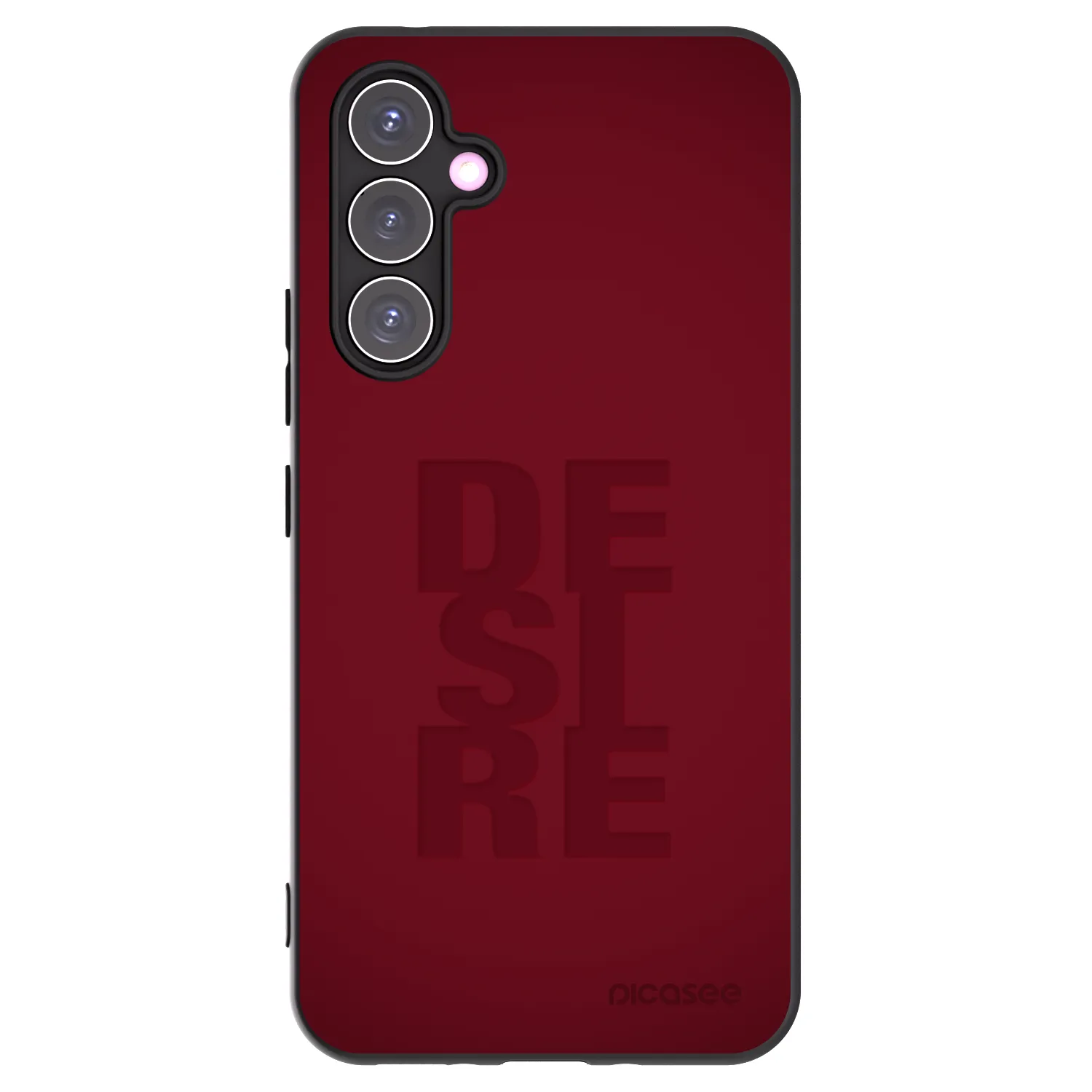 Picasee Μαύρη θήκη σιλικόνης για Samsung Galaxy A54 5G A546B - Desire