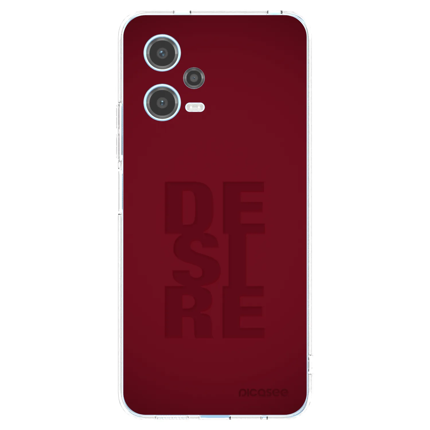 Picasee διαφανής θήκη σιλικόνης Xiaomi Redmi Note 12 5G - Desire