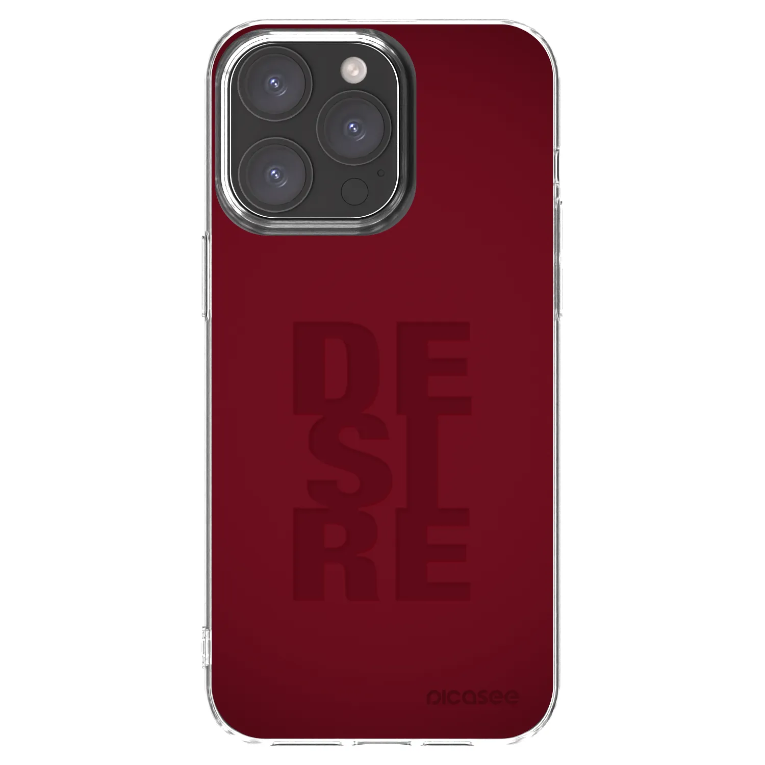 Picasee διαφανής θήκη σιλικόνης Apple iPhone 15 Pro Max - Desire