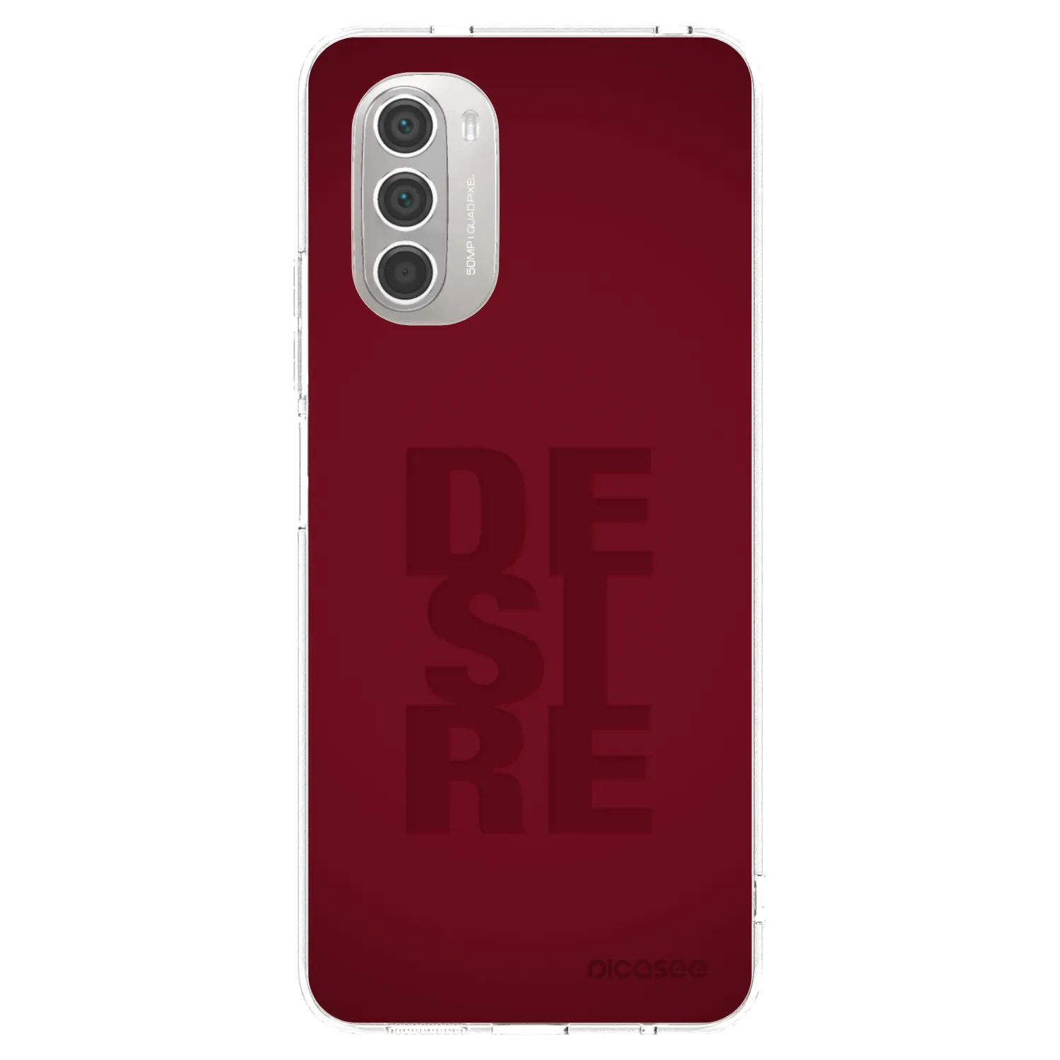 Picasee διαφανής θήκη σιλικόνης Motorola Moto G51 - Desire
