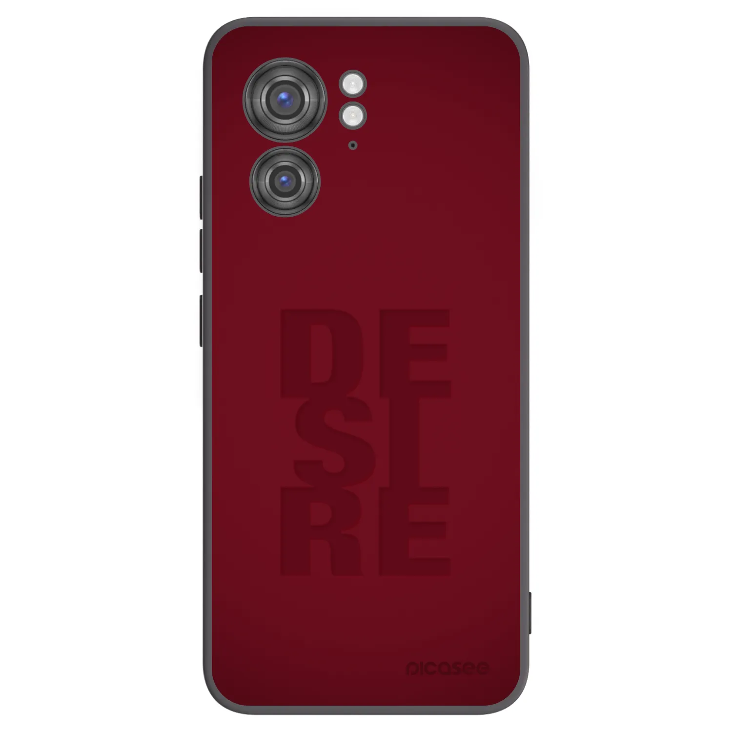 Picasee Μαύρη θήκη σιλικόνης για Motorola Edge 40 - Desire