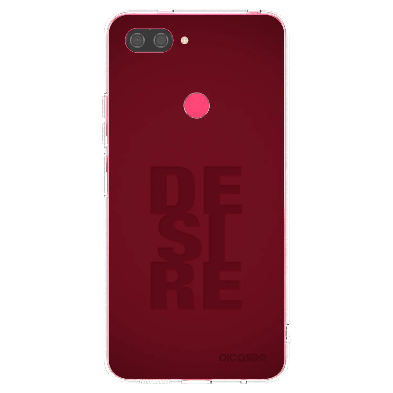 Picasee διαφανής θήκη σιλικόνης Xiaomi Mi 8 Lite - Desire