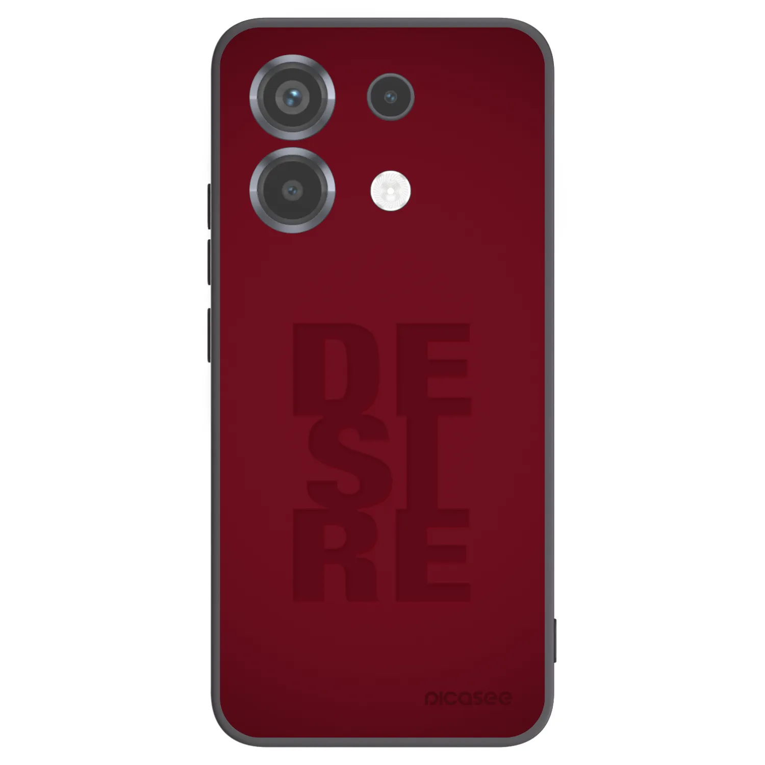Picasee Μαύρη θήκη σιλικόνης για Xiaomi Poco X6 - Desire