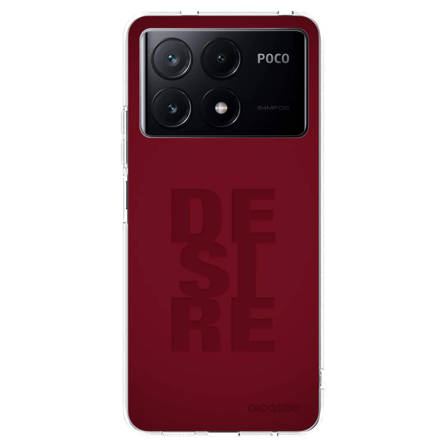 Picasee διαφανής θήκη σιλικόνης Xiaomi Poco X6 Pro - Desire