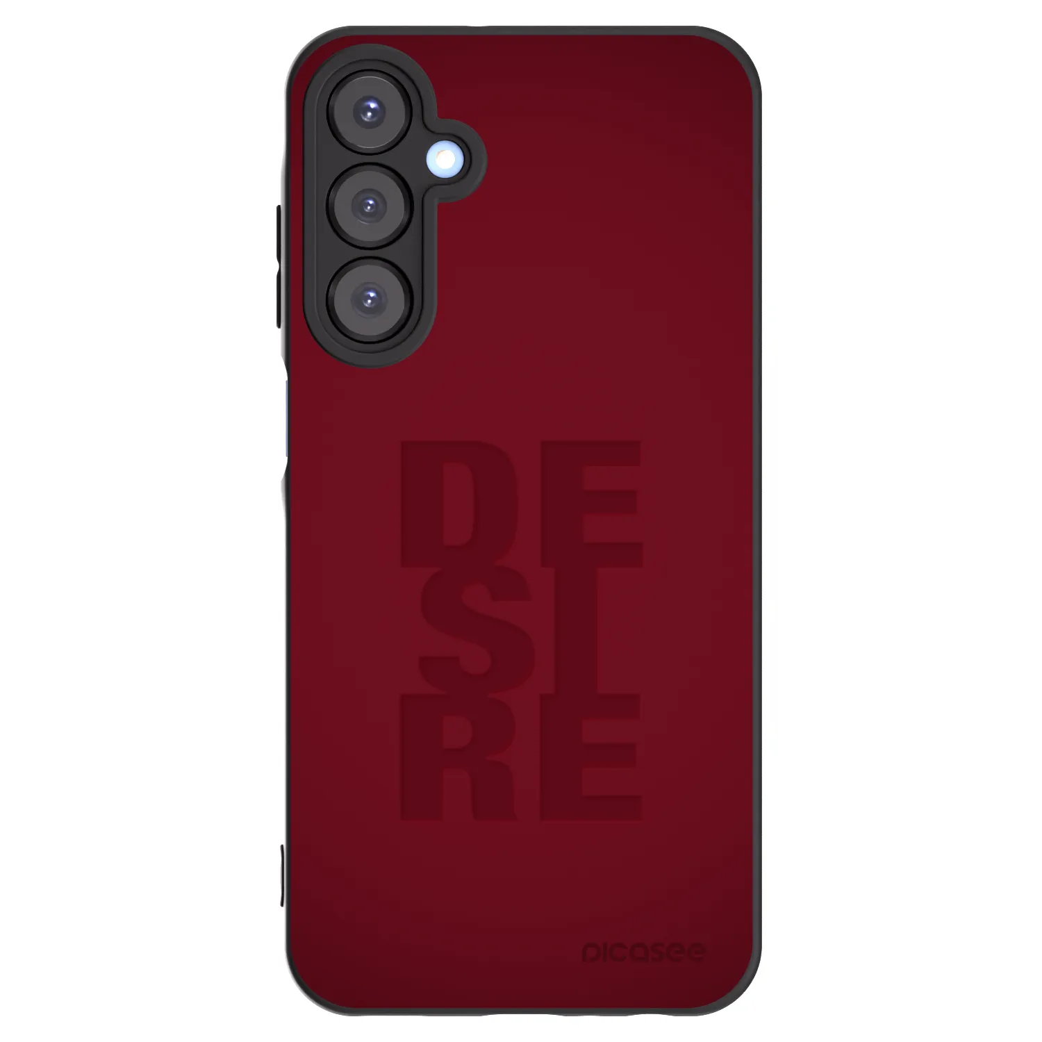 Picasee Μαύρη θήκη σιλικόνης για Samsung Galaxy A25 A256B 5G - Desire