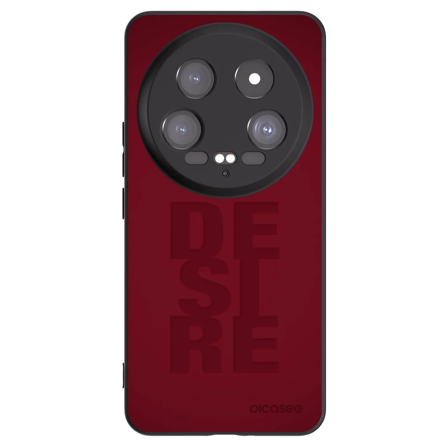 Picasee Μαύρη θήκη σιλικόνης για Xiaomi 14 Ultra - Desire