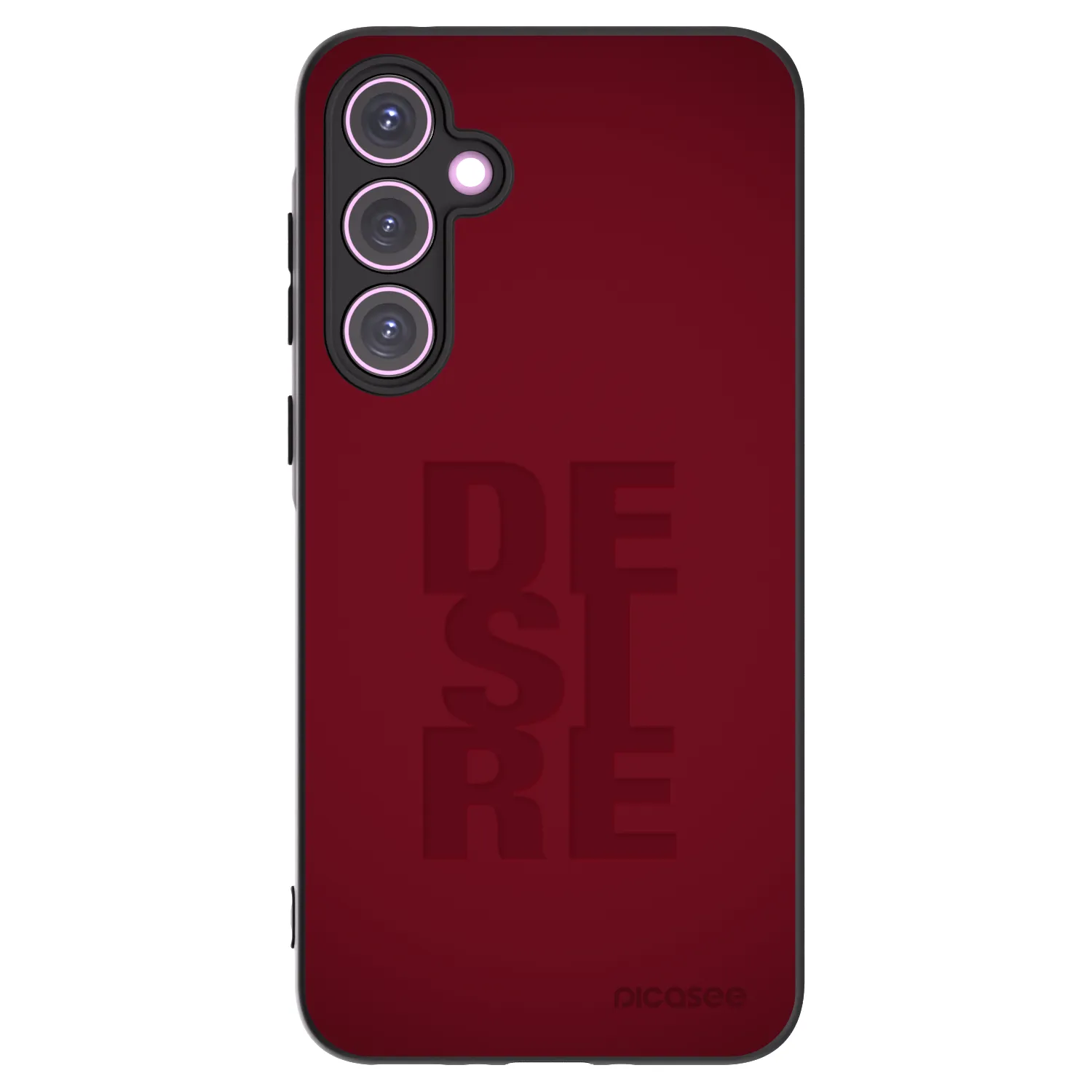 Picasee Μαύρη θήκη σιλικόνης για Samsung Galaxy A35 5G A356B - Desire