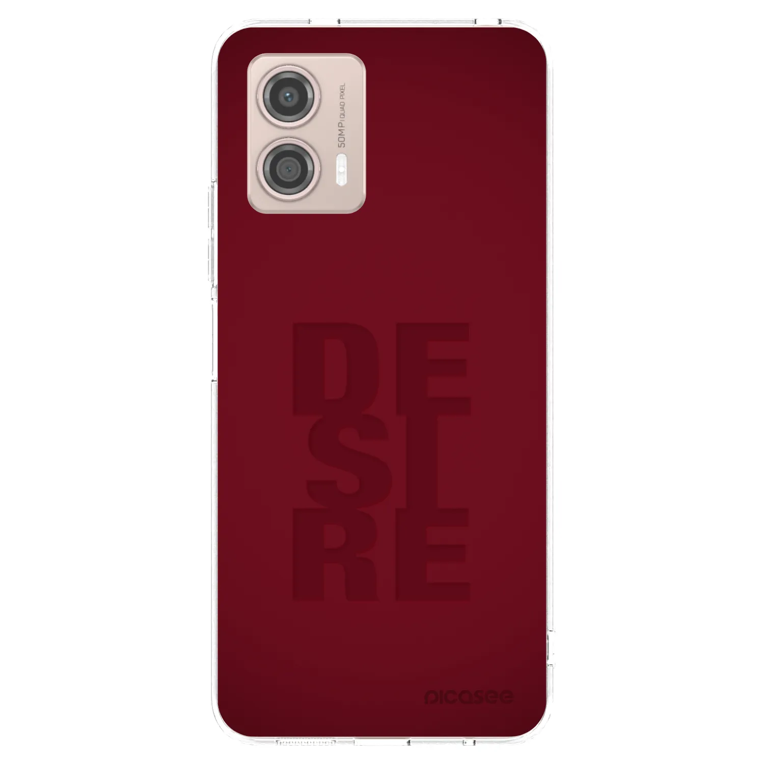 Picasee διαφανής θήκη σιλικόνης Motorola Moto G53 5G - Desire