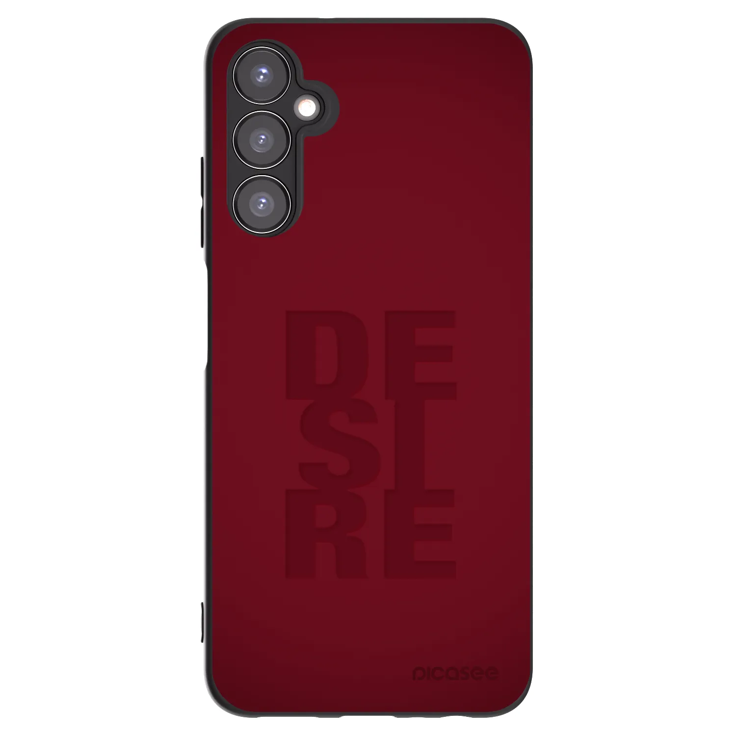 Picasee Μαύρη θήκη σιλικόνης για Samsung Galaxy A05s A057G - Desire