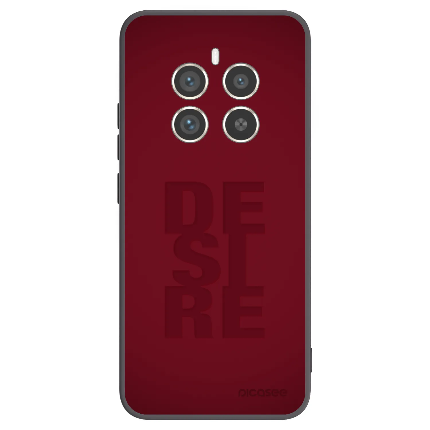 Picasee Μαύρη θήκη σιλικόνης για Realme 12 Pro 5G - Desire