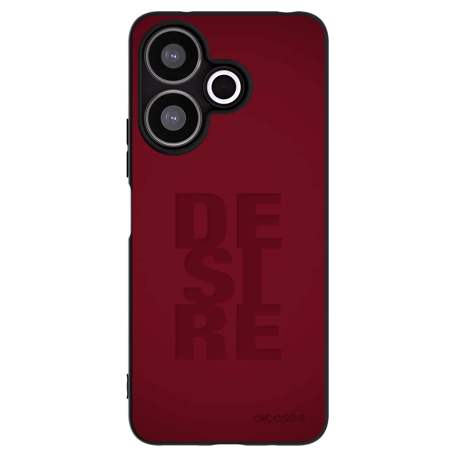 Picasee Μαύρη θήκη σιλικόνης για Xiaomi Redmi 13 4G - Desire