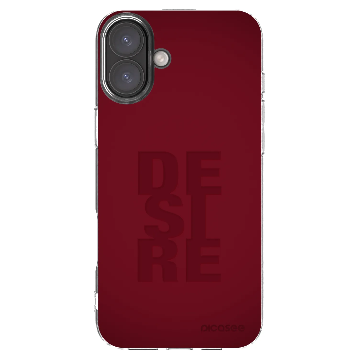 Picasee διαφανής θήκη σιλικόνης Apple iPhone 16 Plus - Desire