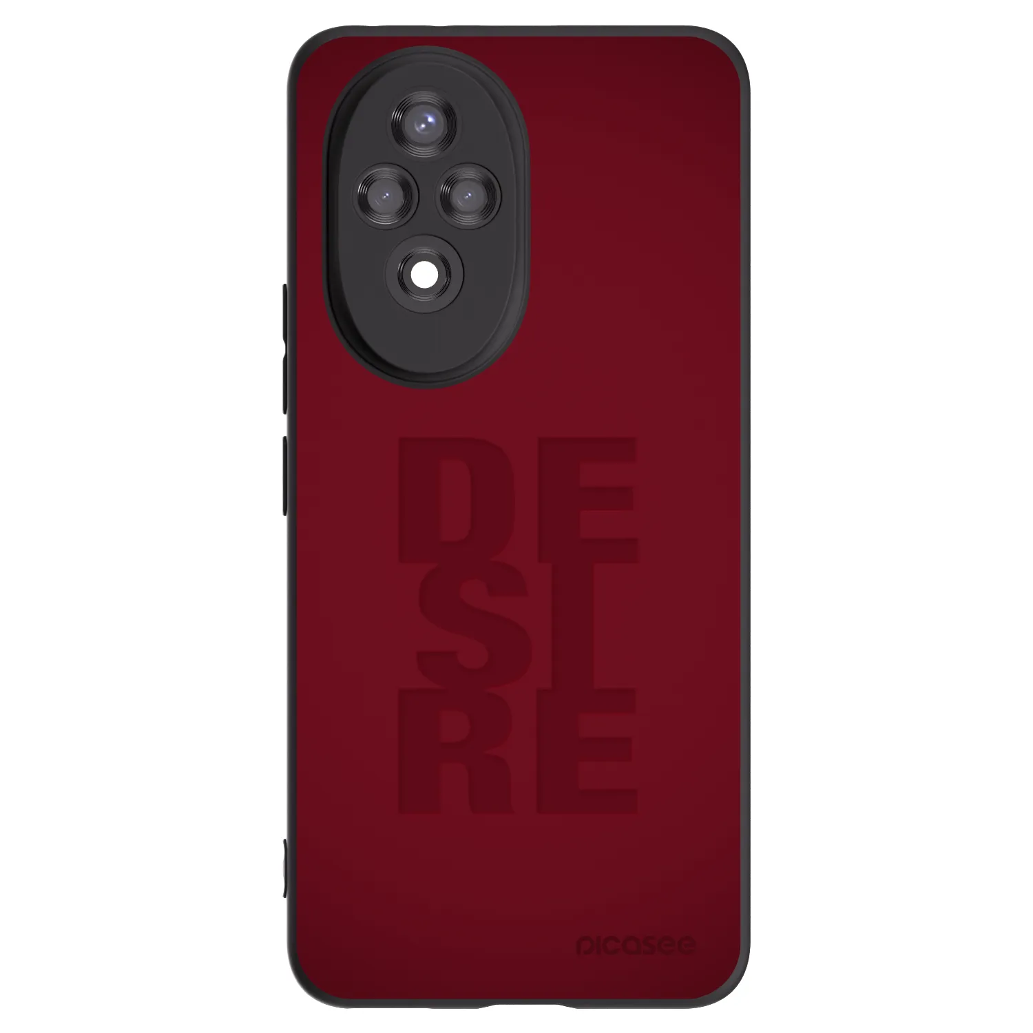 Picasee Μαύρη θήκη σιλικόνης για Honor 200 Pro 5G - Desire