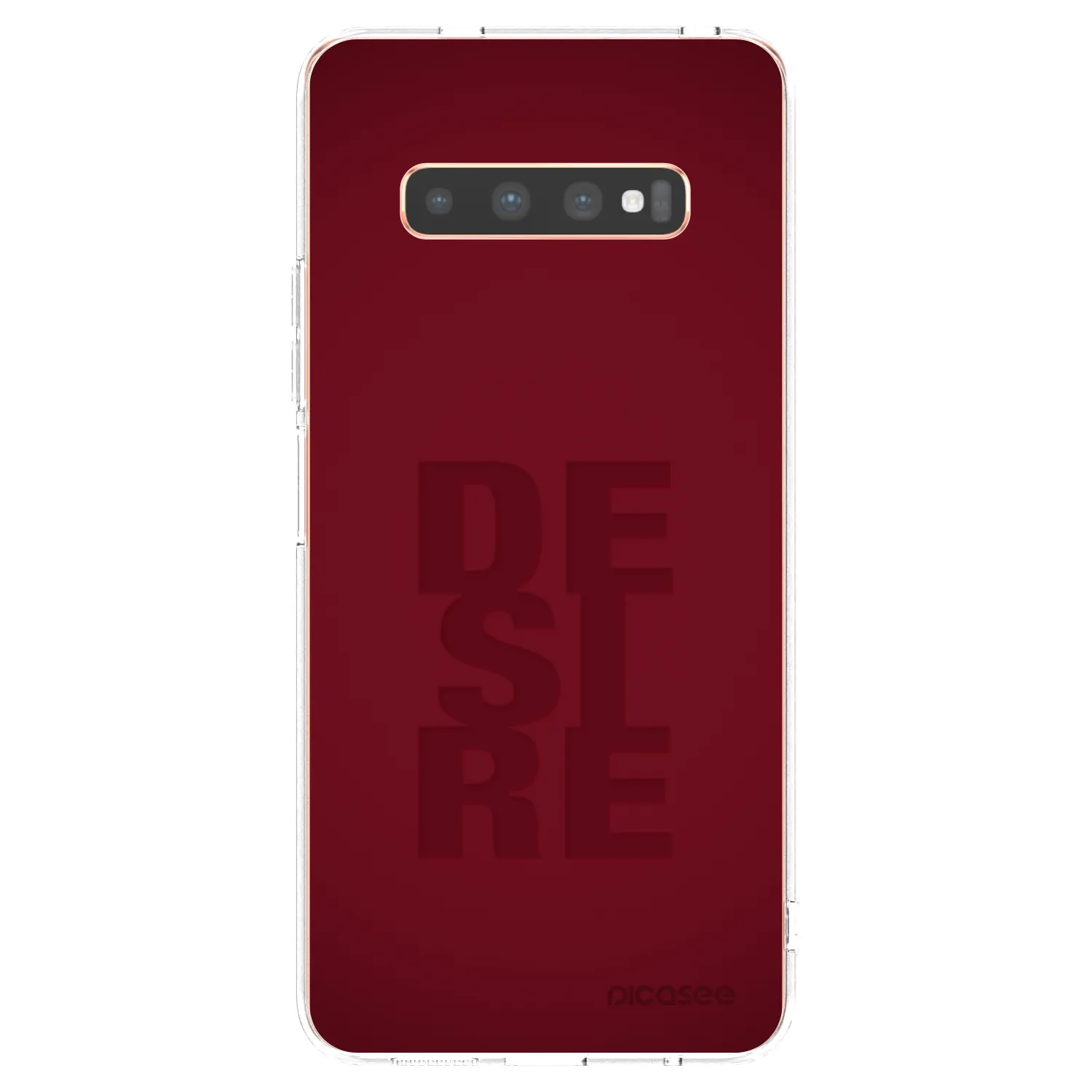Picasee διαφανής θήκη σιλικόνης Samsung Galaxy S10 Plus G975 - Desire