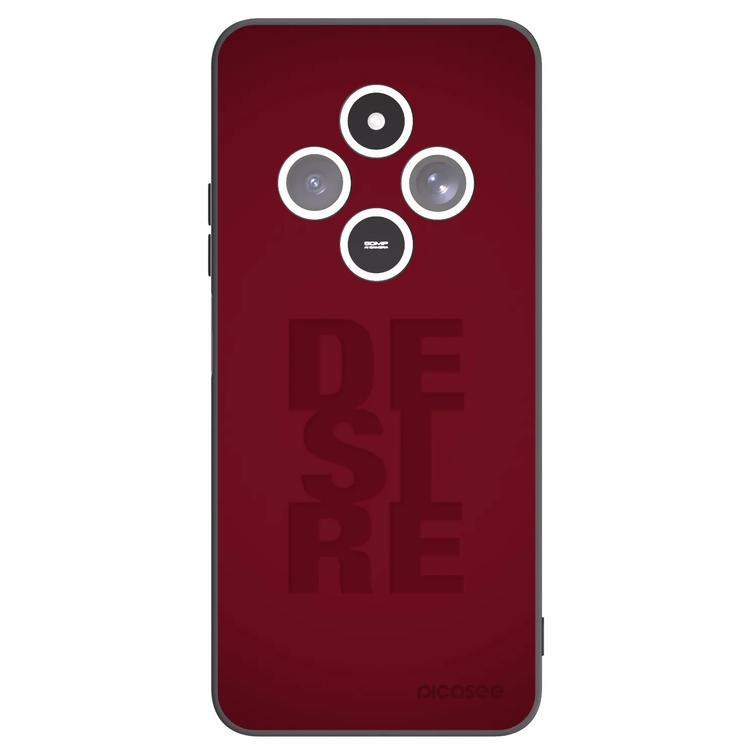 Picasee Μαύρη θήκη σιλικόνης για Xiaomi Redmi 14C - Desire