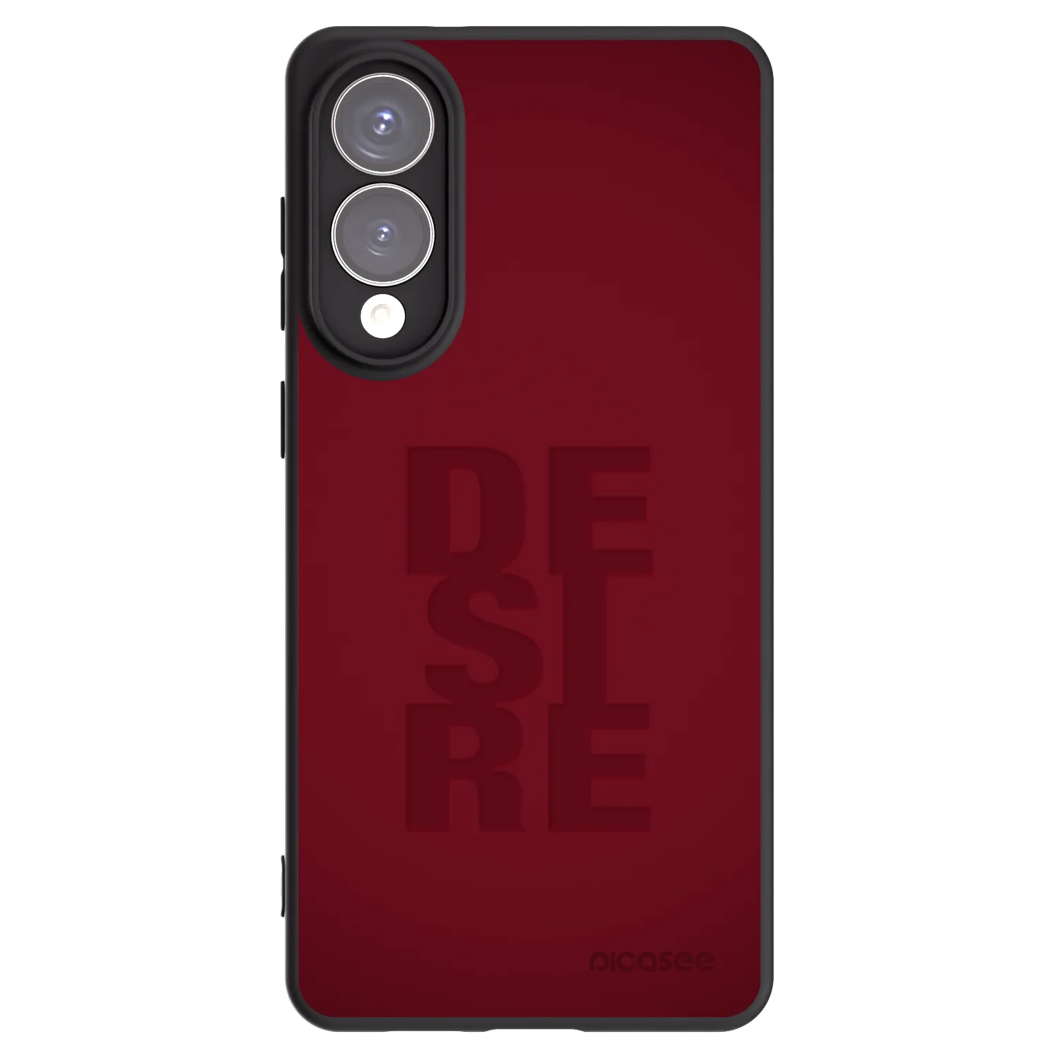 Picasee Μαύρη θήκη σιλικόνης για Samsung Galaxy S25 Edge 5G - Desire