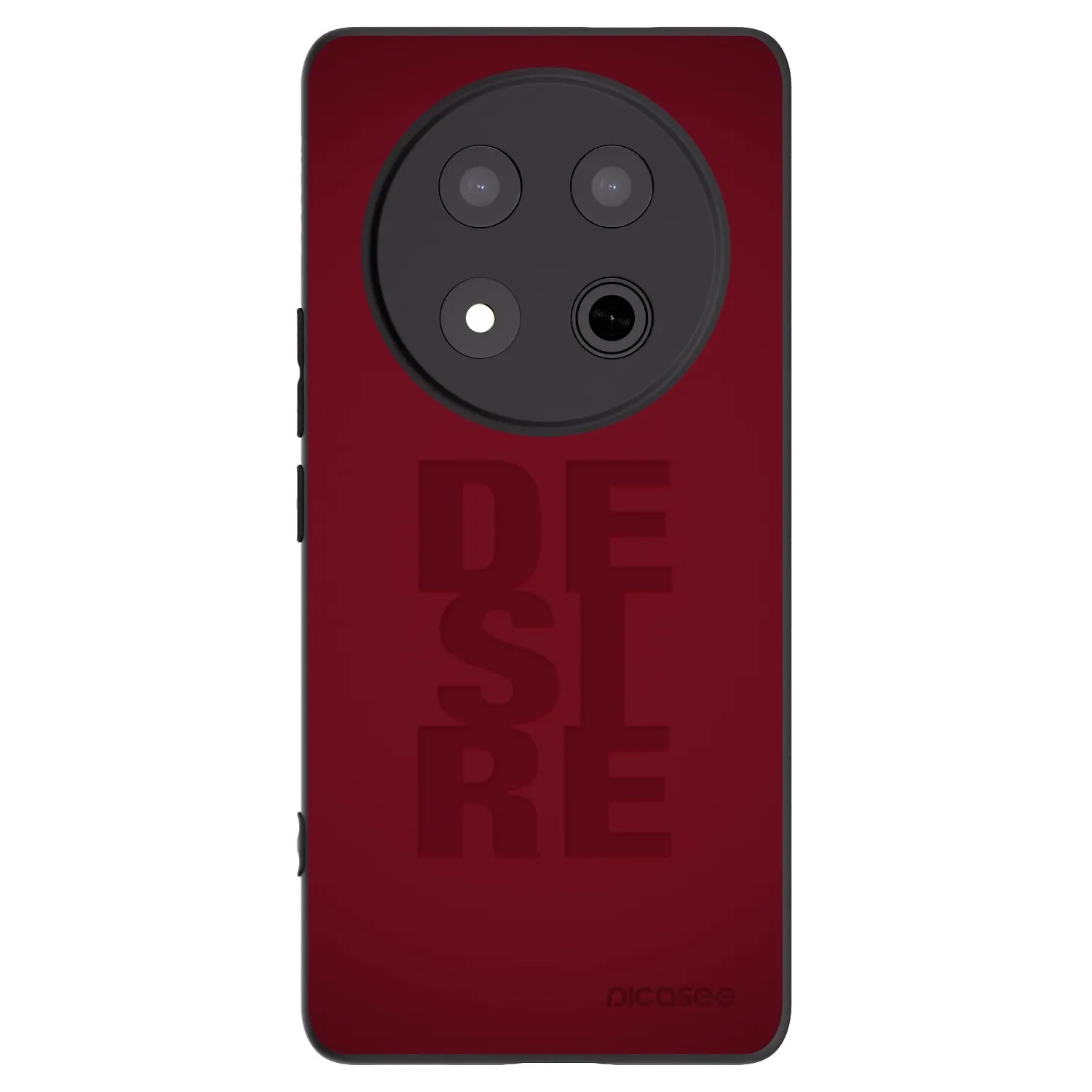 Picasee Μαύρη θήκη σιλικόνης για Honor Magic7 Lite 5G - Desire