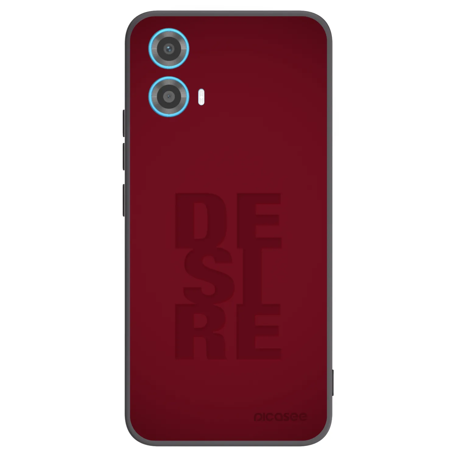 Picasee Μαύρη θήκη σιλικόνης για Motorola Moto G34 5G - Desire