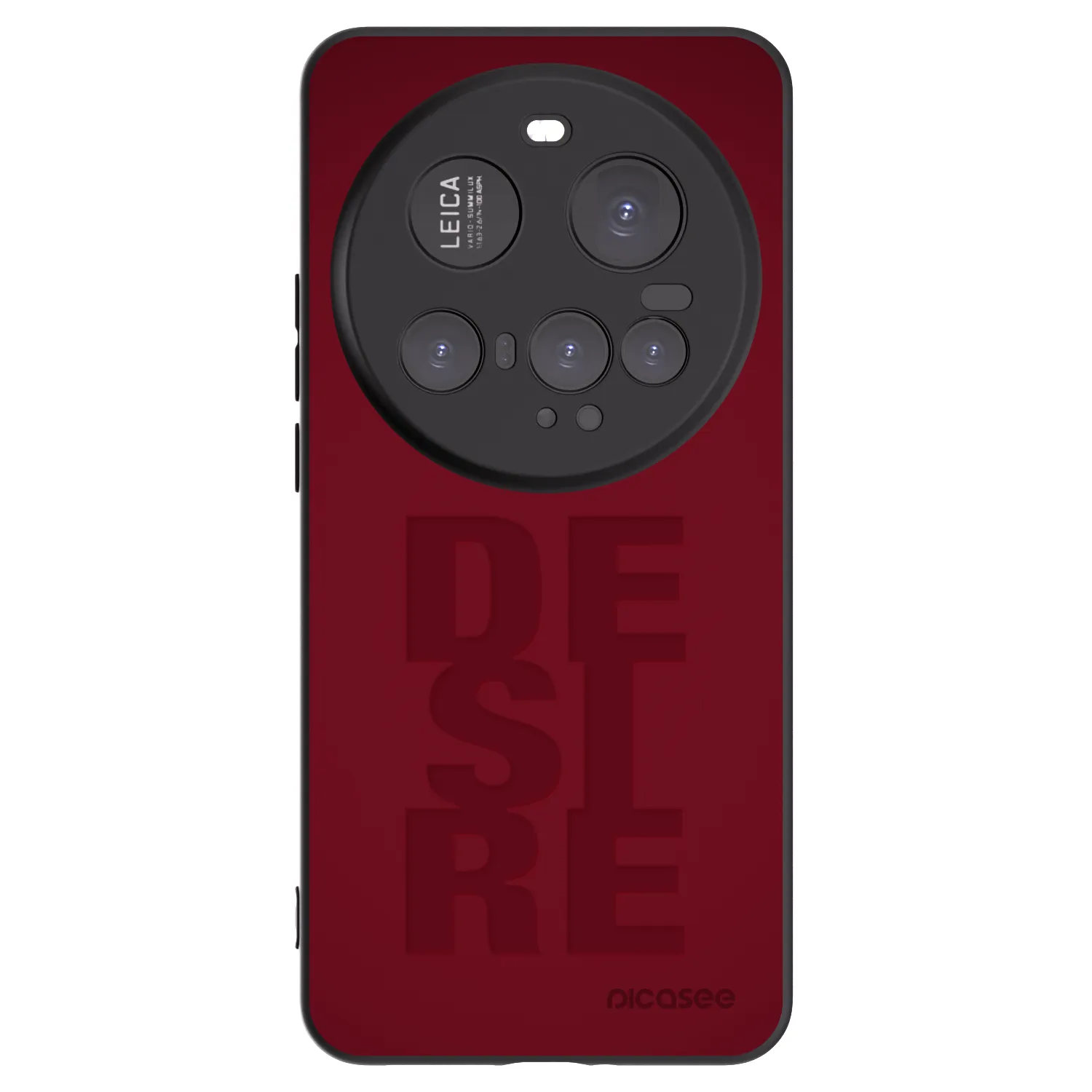 Picasee Μαύρη θήκη σιλικόνης για Xiaomi 15 Ultra - Desire
