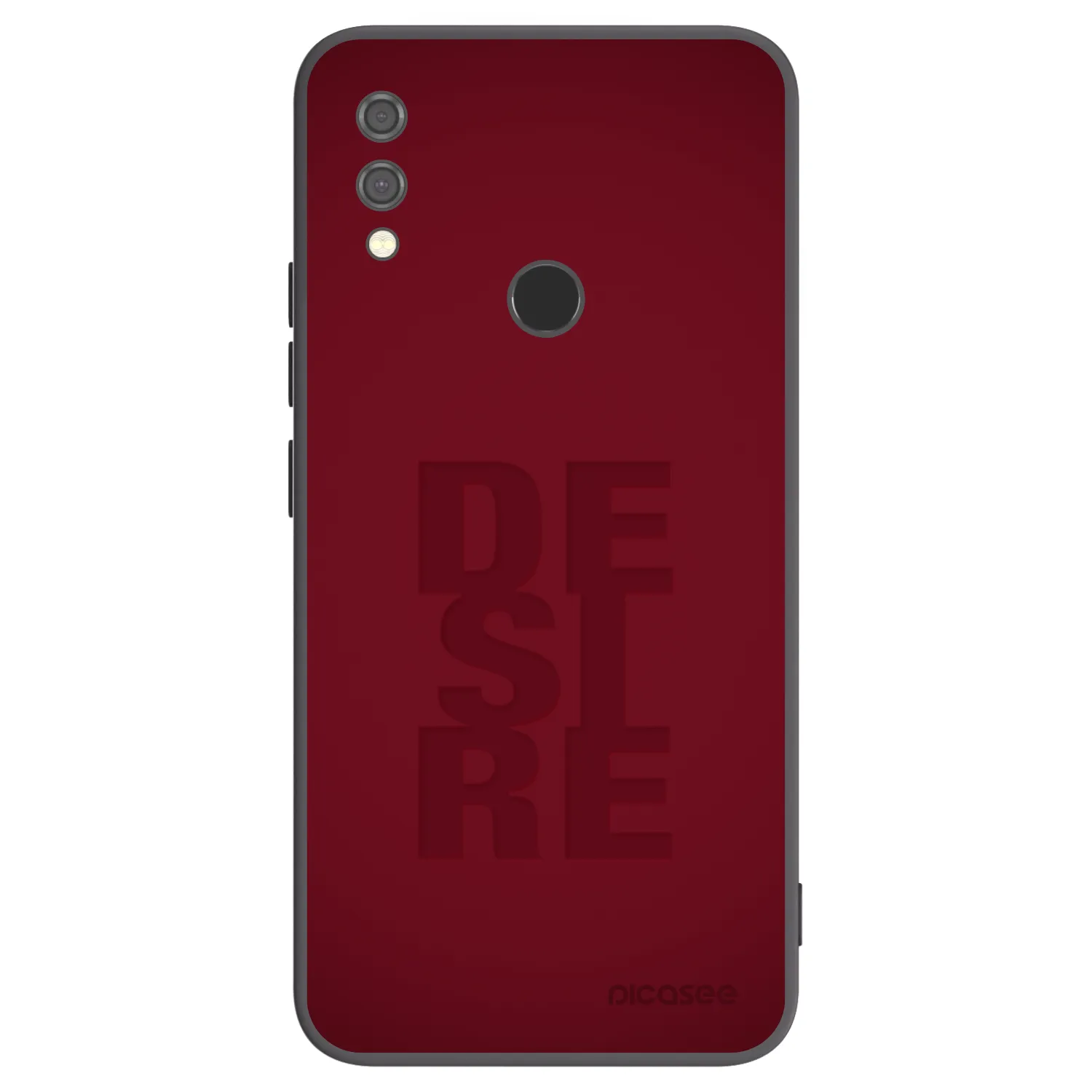 Picasee Μαύρη θήκη σιλικόνης για Xiaomi Redmi Note 7 - Desire